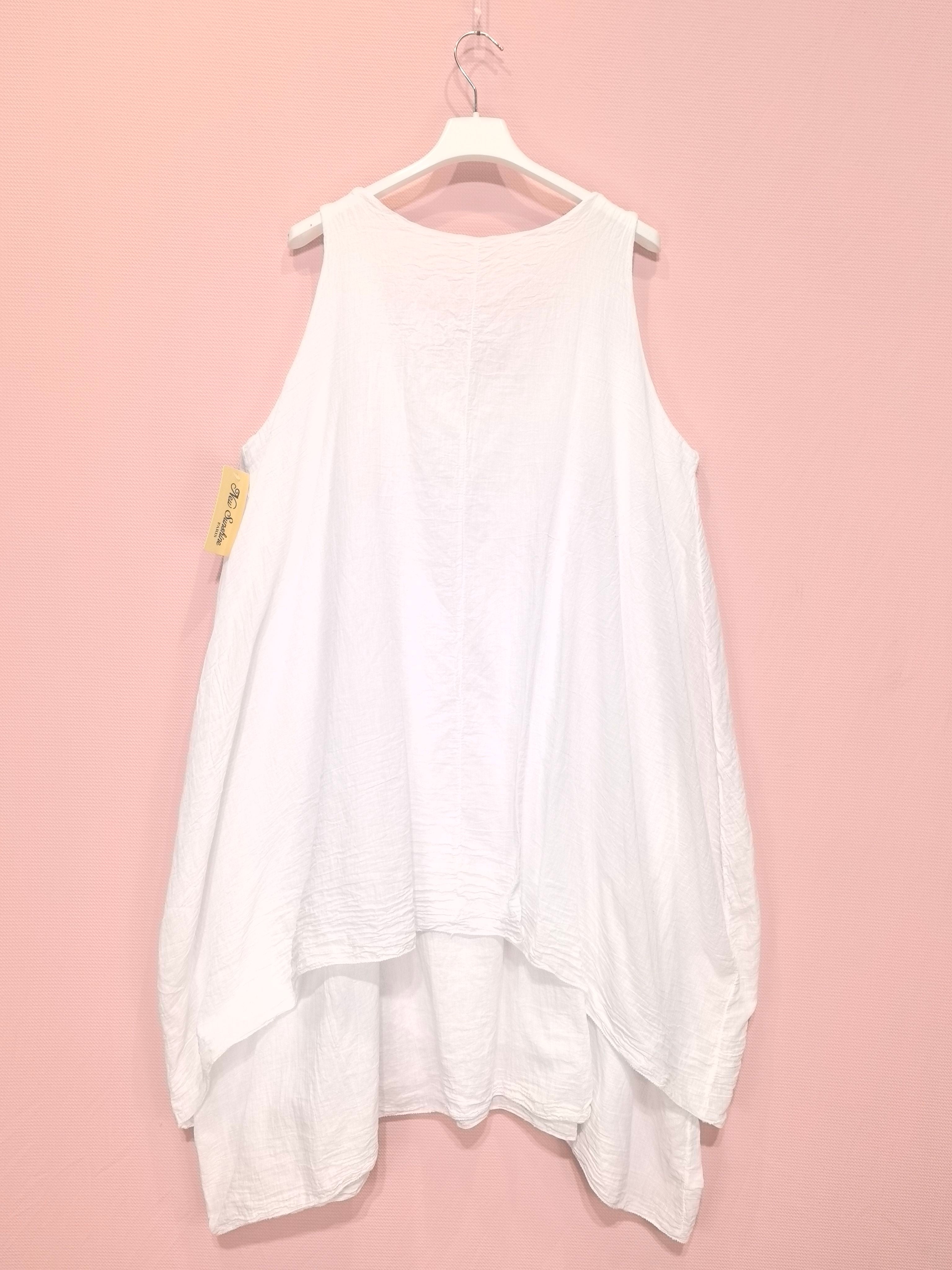 Robe Ample à Fronces Latérales (x6)