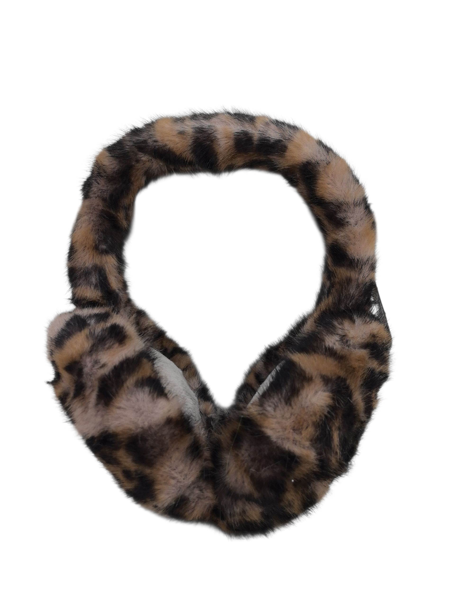 Cache-oreilles fourrure motif Léopard (12)#3