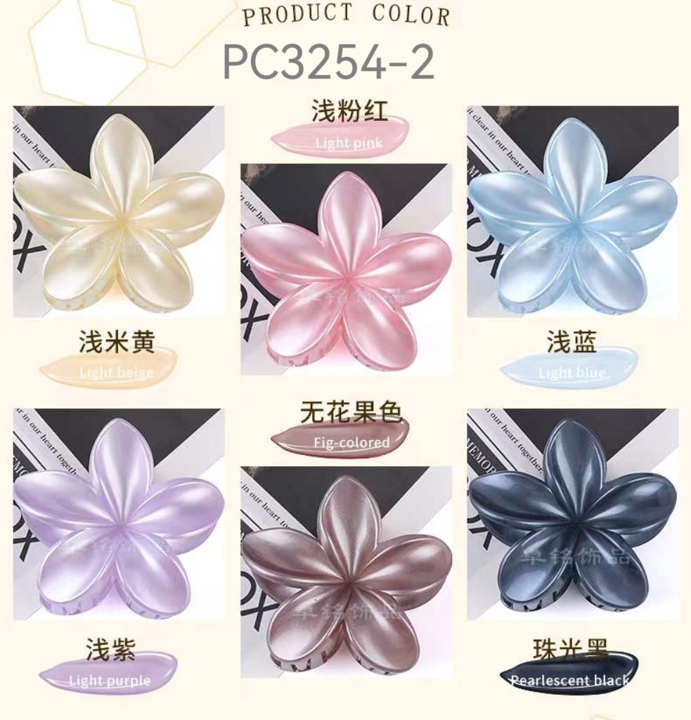 pinces cheveux forme fleur (x12)#2