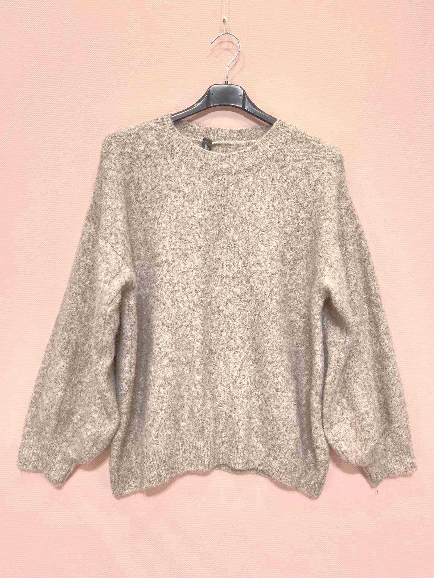Pull cocooning effet duveteux (x6)