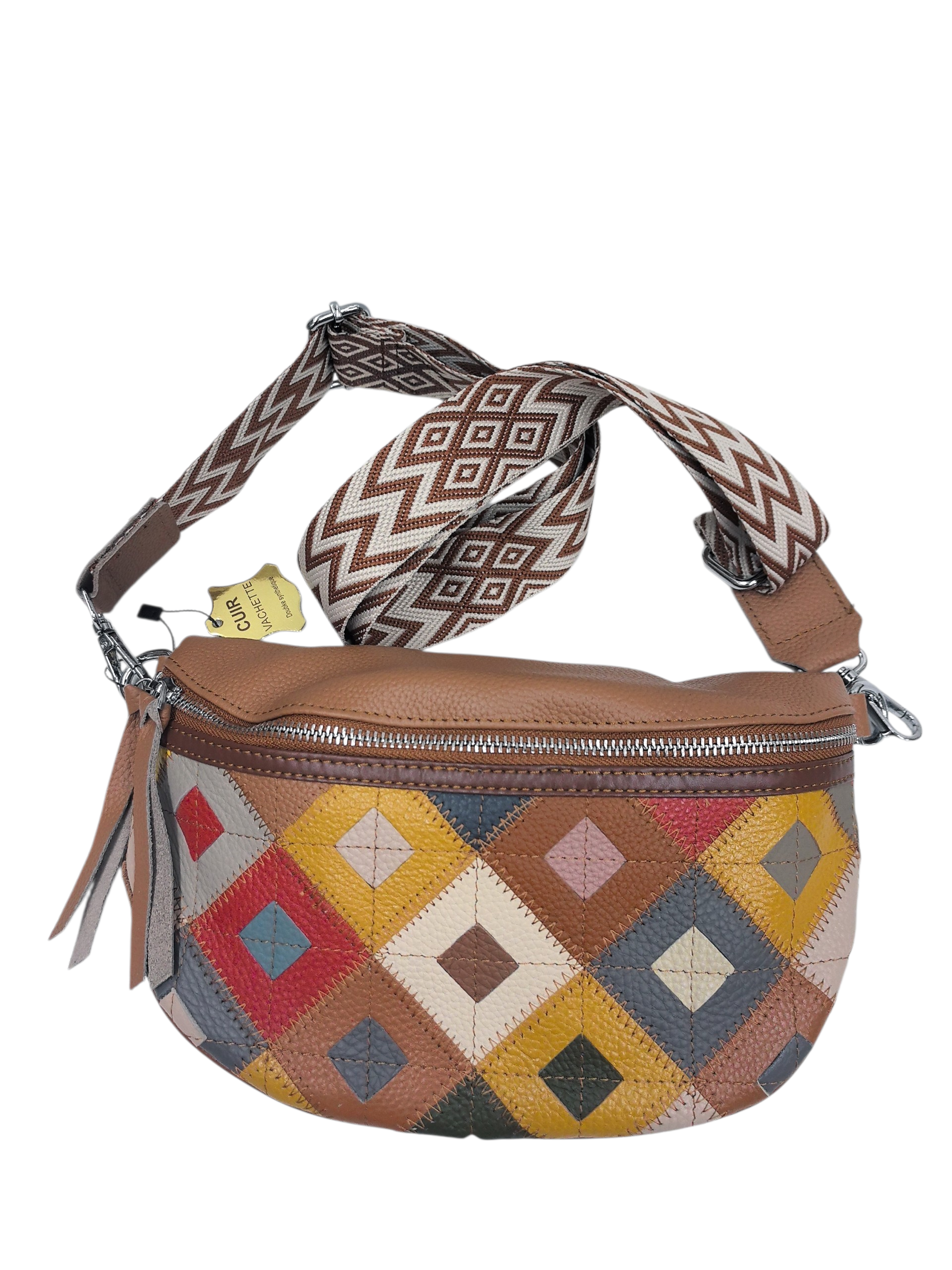 Sac bandoulières en Cuir véritable Pour Femme (X6)1967