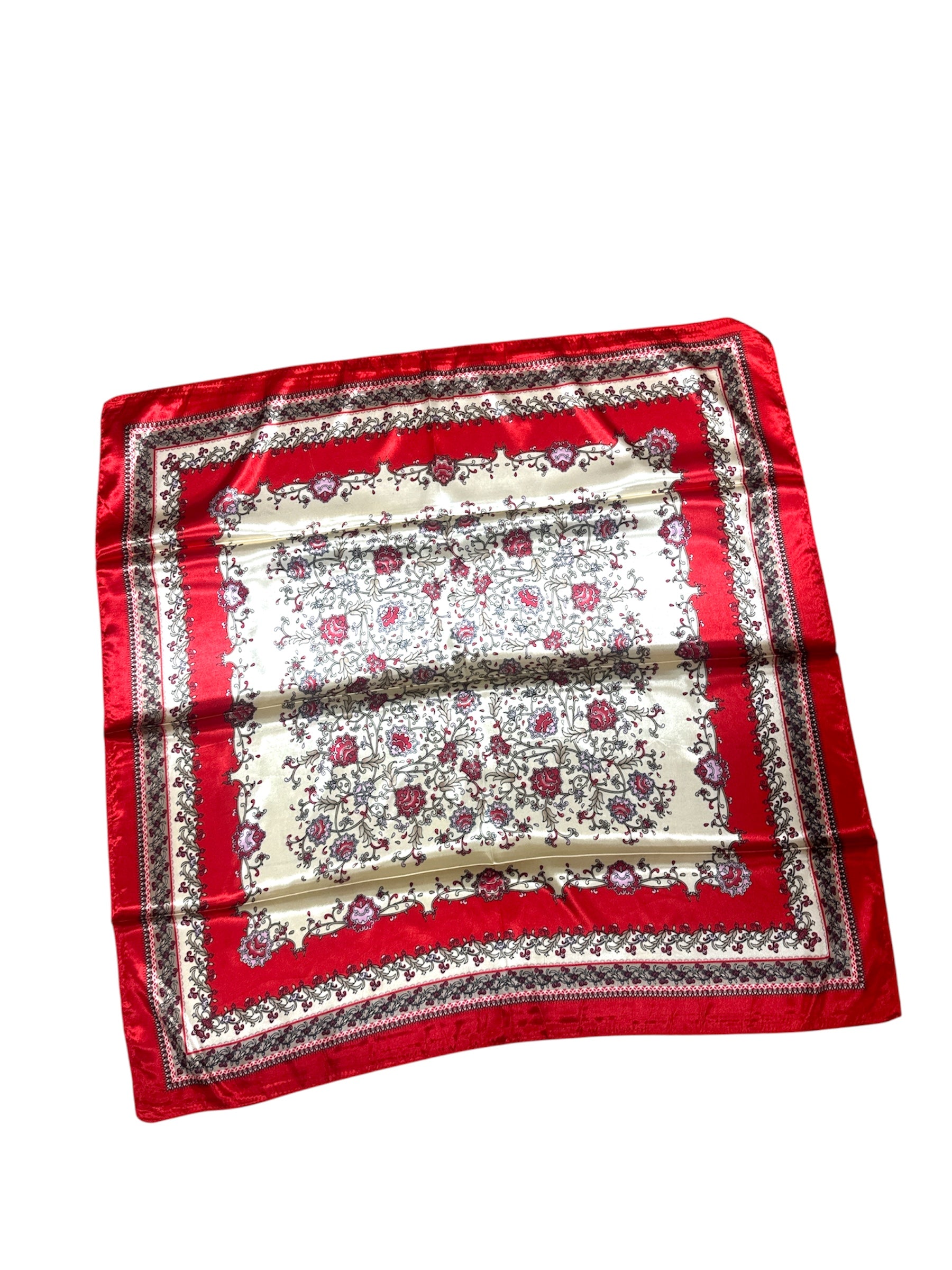 Foulard carré 90cm imprimé fantaisie (x10)#5