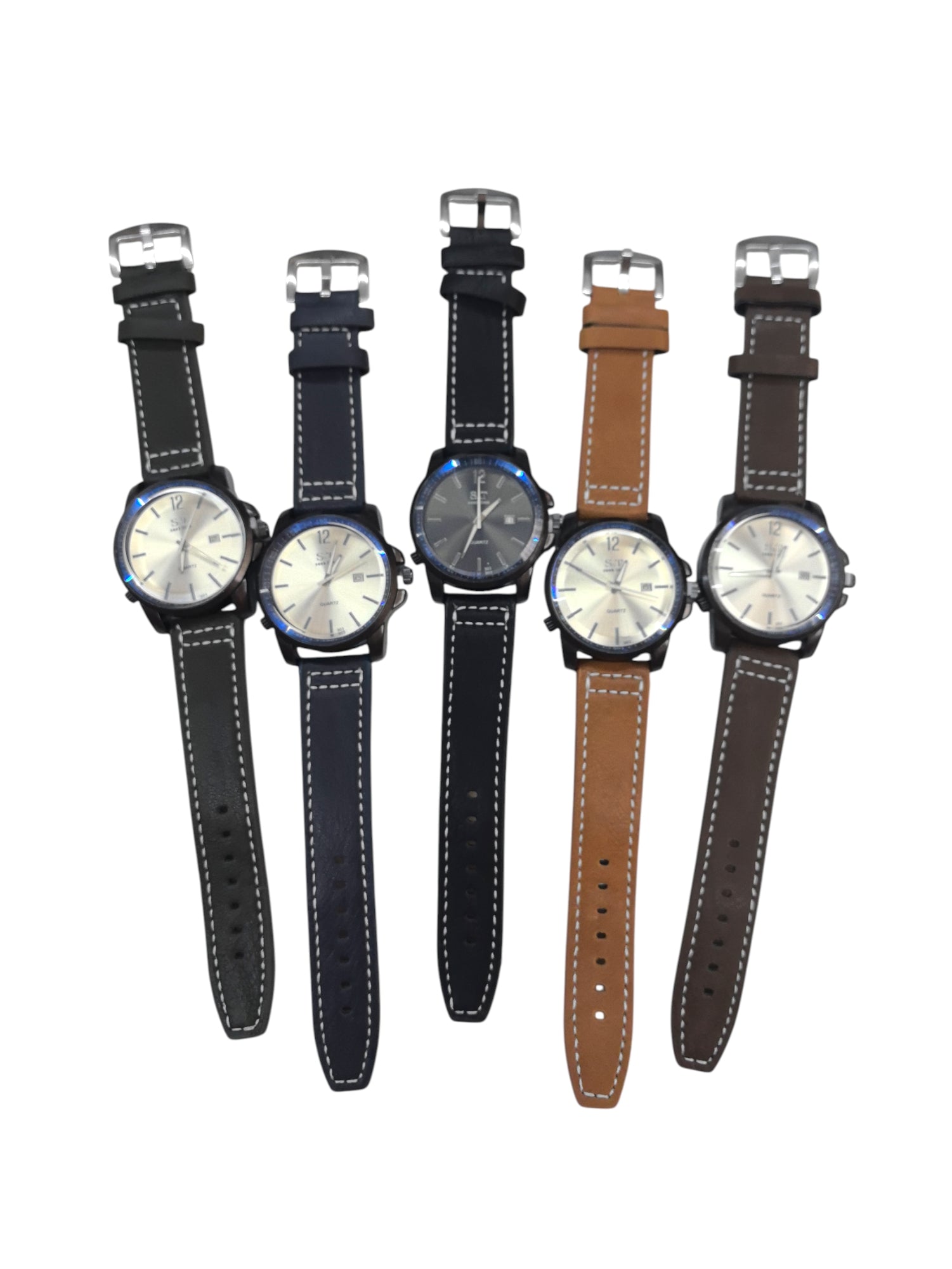 Montre homme avec date (x6)