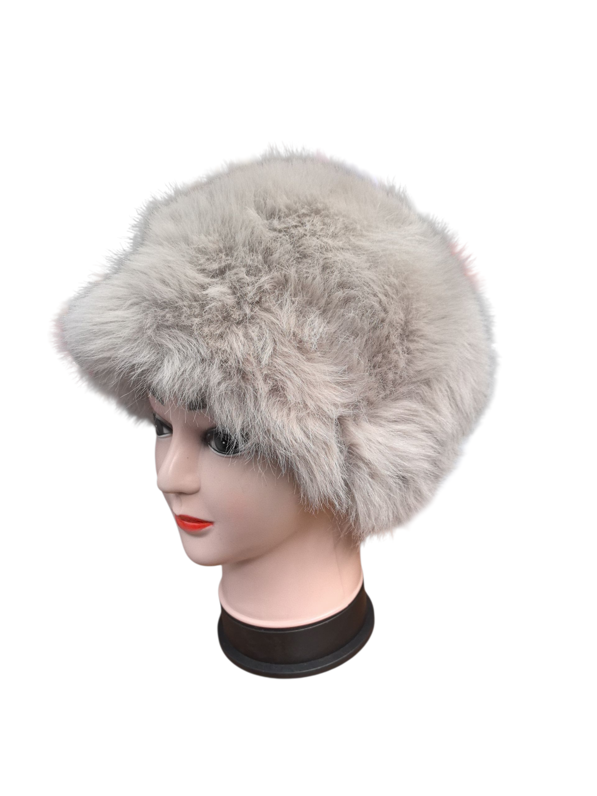 Chapeau bob en fausse fourrure doux (x12)#4
