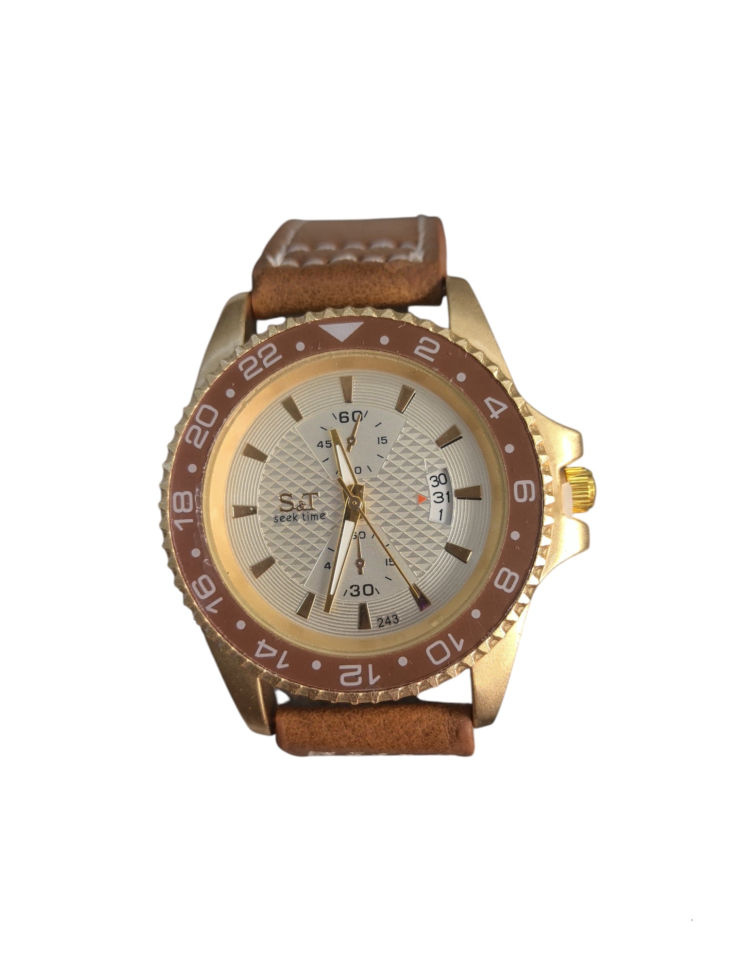 Montre homme avec date (x6)