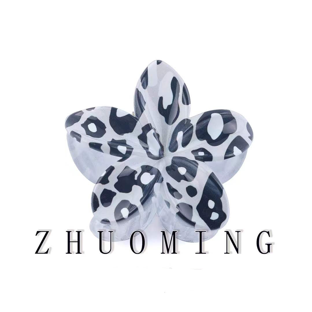 pinces cheveux Imprimé léopard (x12)#3