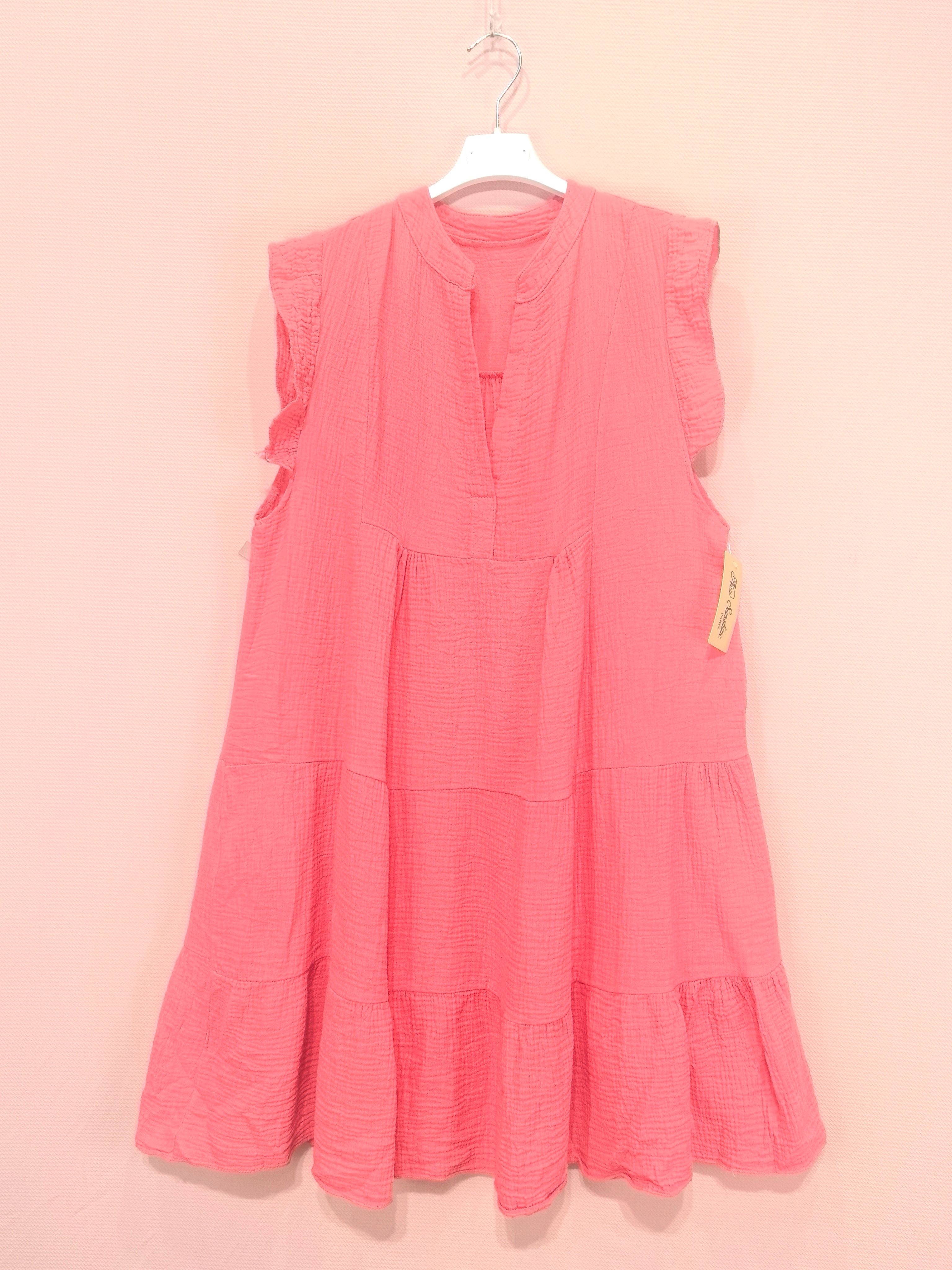 Robe En Gaze De Coton (x8)