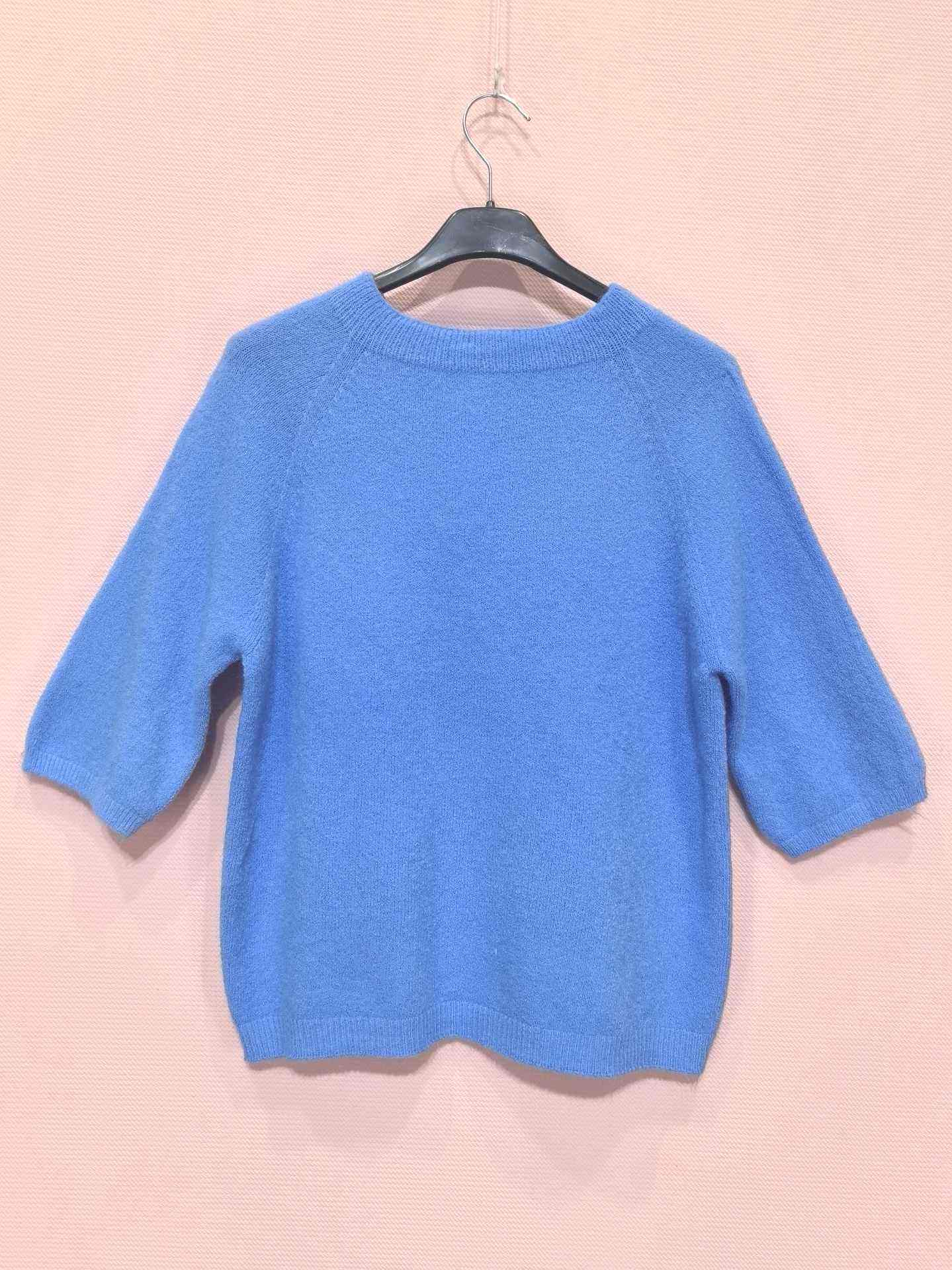 Pull En Maille Doux A Manches Mi Longue (x8)