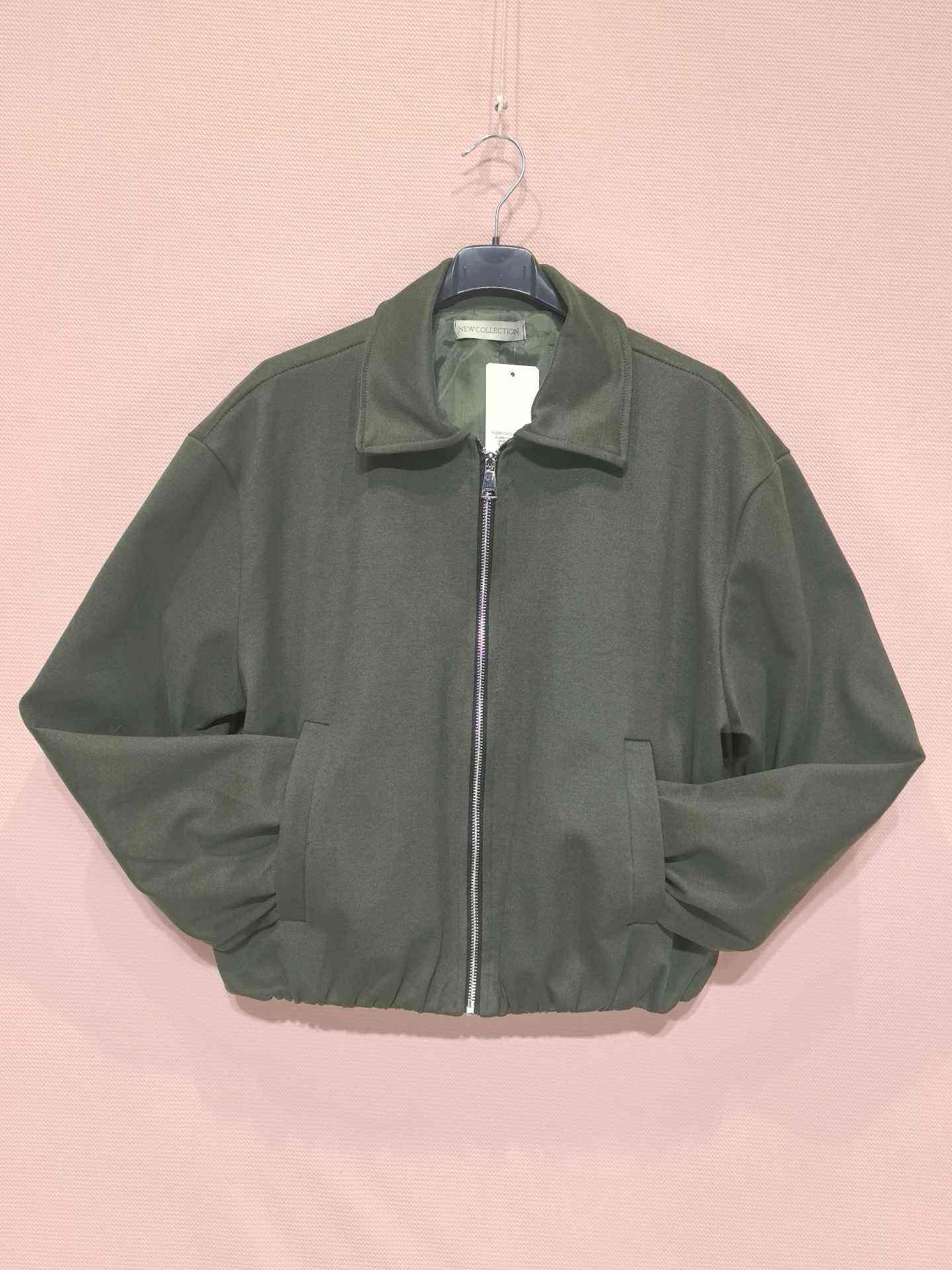 Veste zippée à col chemise (x6)