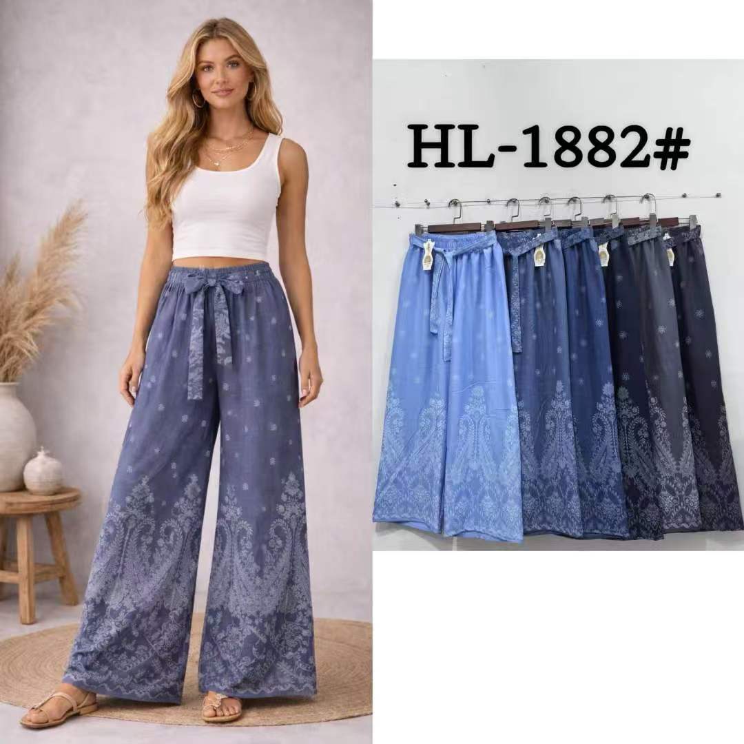 Pantalon fluid Imprimé de paisley(x12)#1882