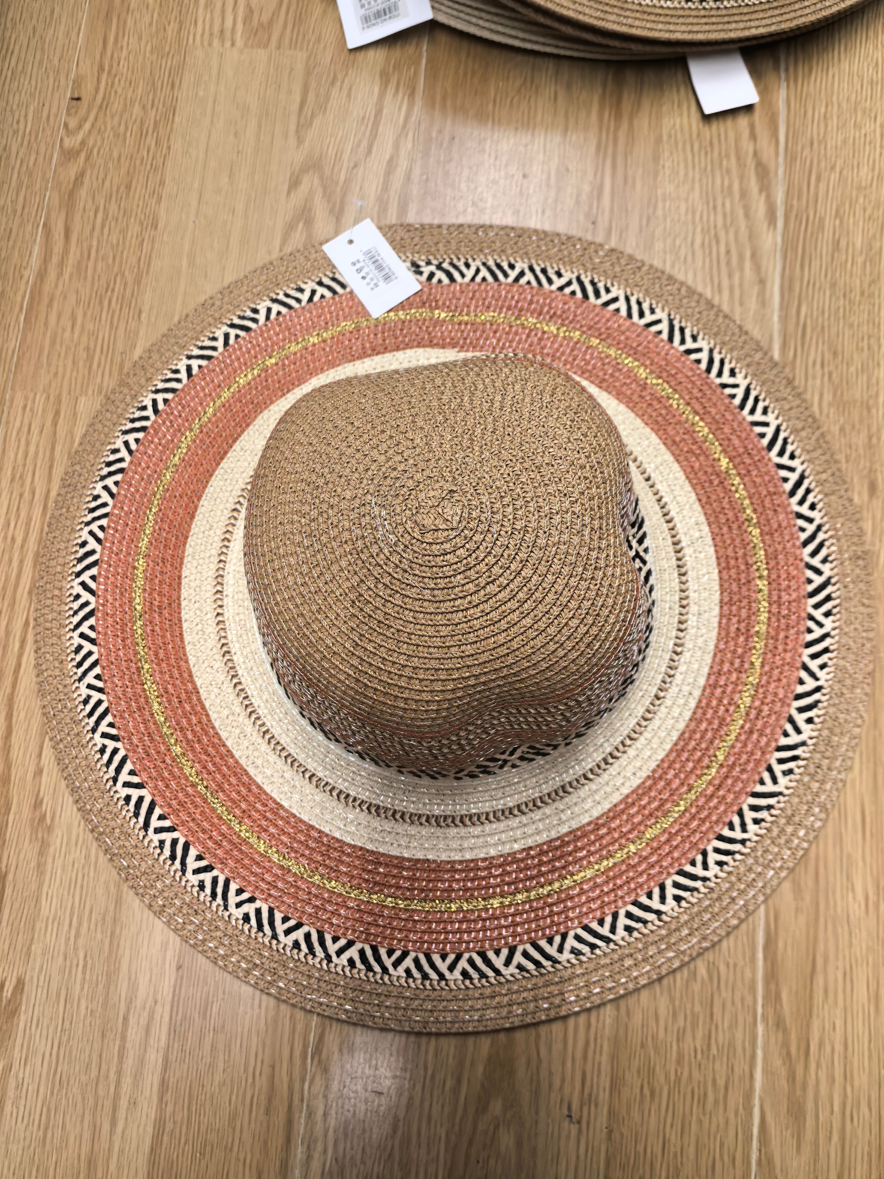 - Chapeau large bord ethnique (x12)#5