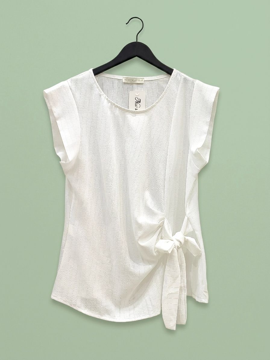 Top drapé avec nœud (x8)