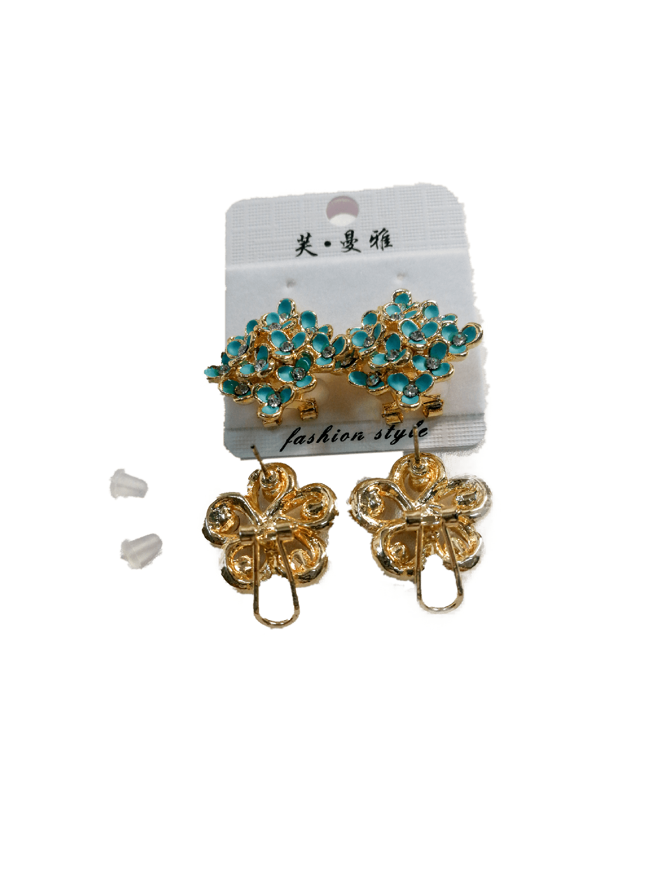 LOT DE 12 - Boucles d'oreilles à motif strass 1,50€/paire | Grossiste-pro