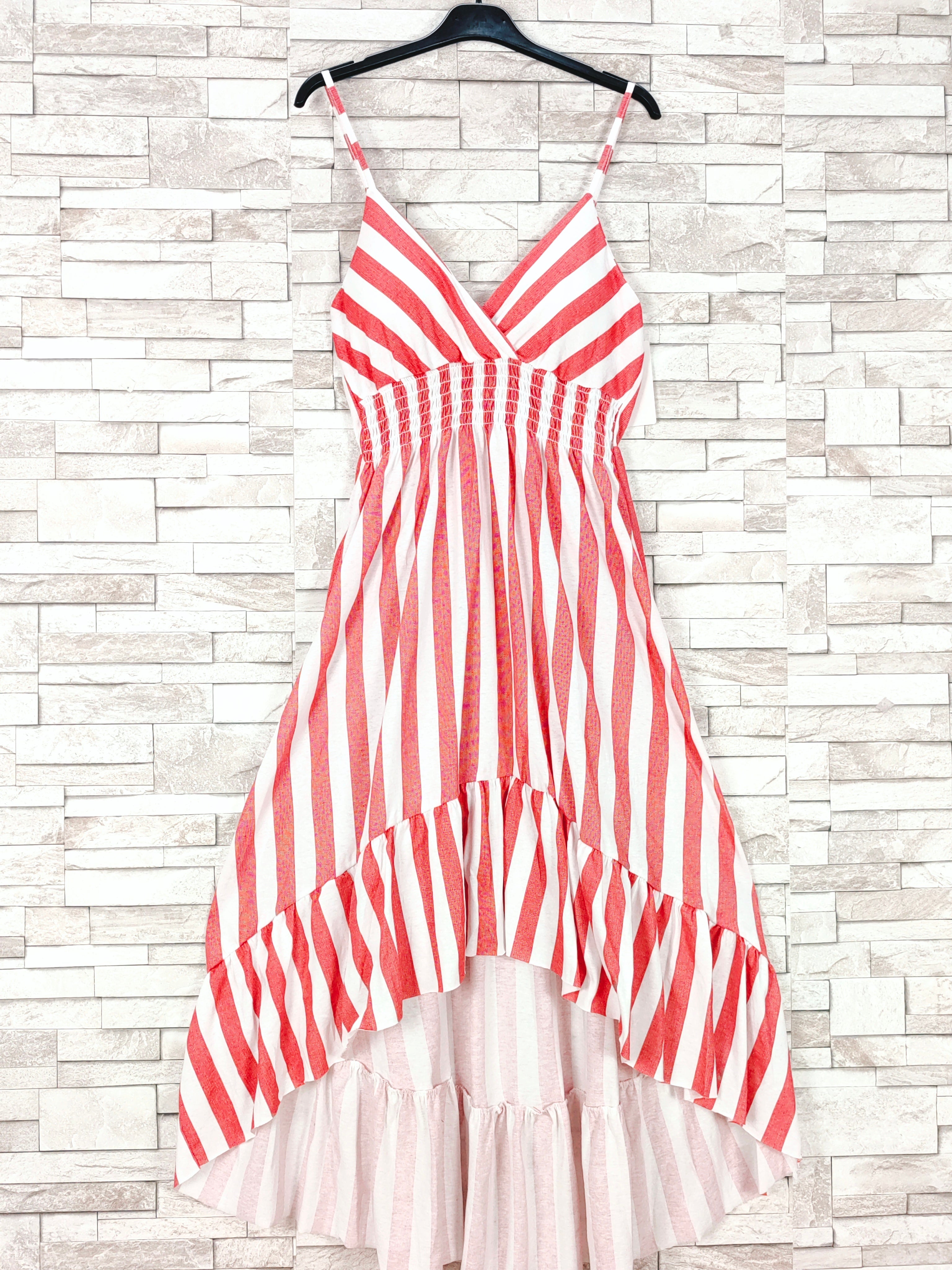 Robe à rayure en V(x6)