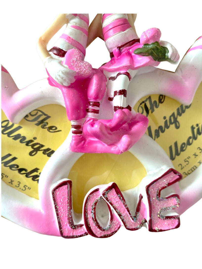 Décoration cadre photo petite fille (x12)