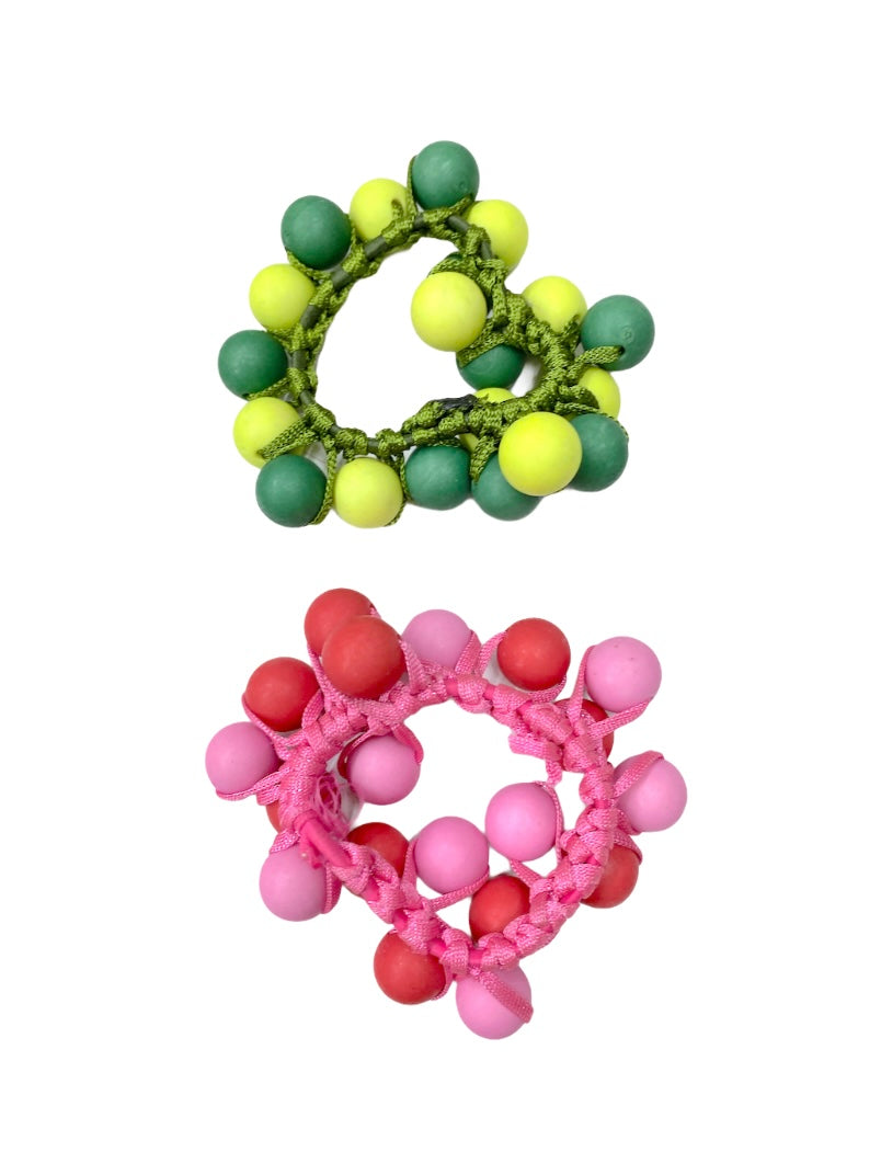 Chouchou élastique boule (x12)