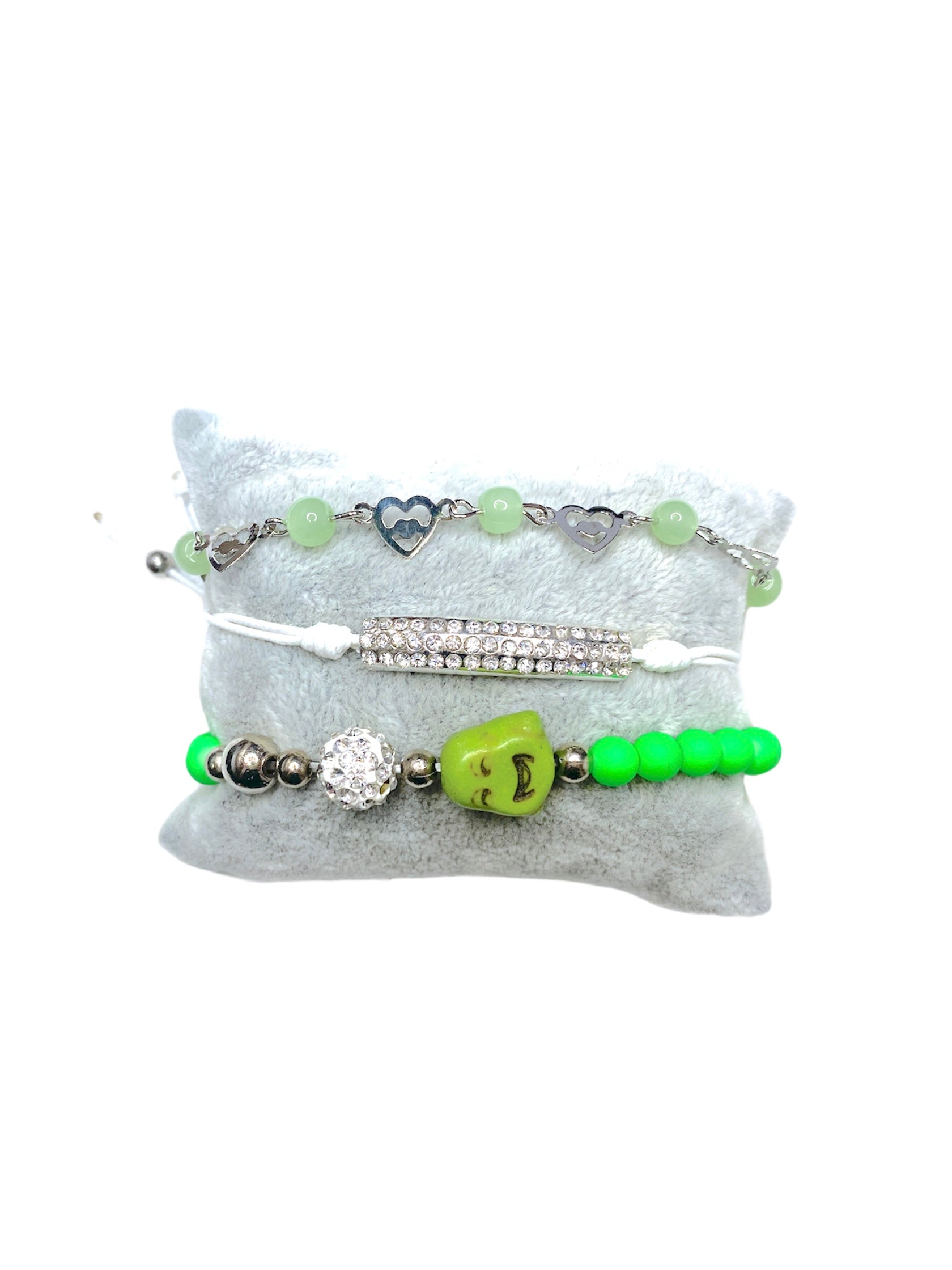 Lot de 3 Bracelets cordon fantaisie #CZBR2