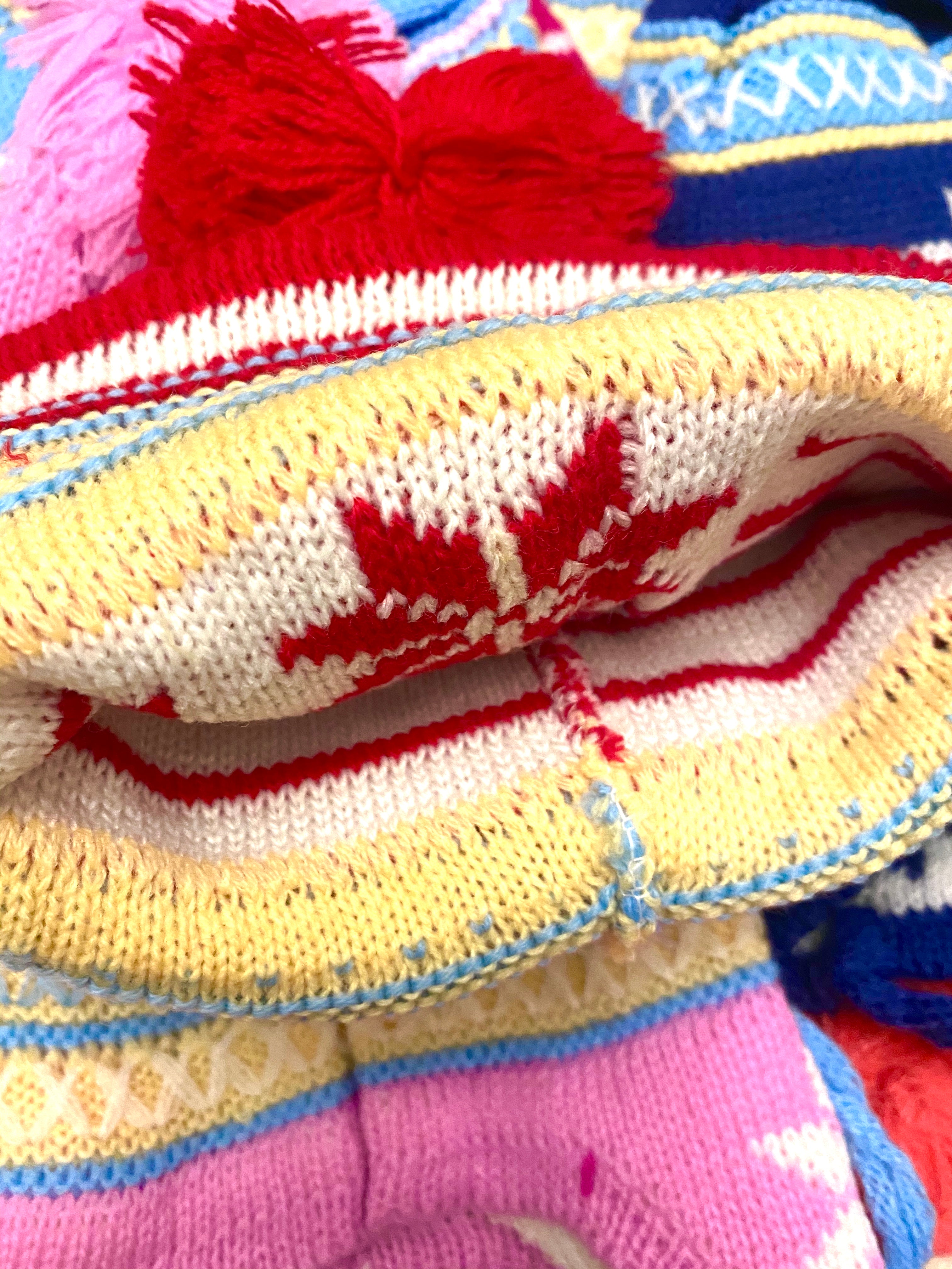 Bonnet cagoule enfant flocon (x12)