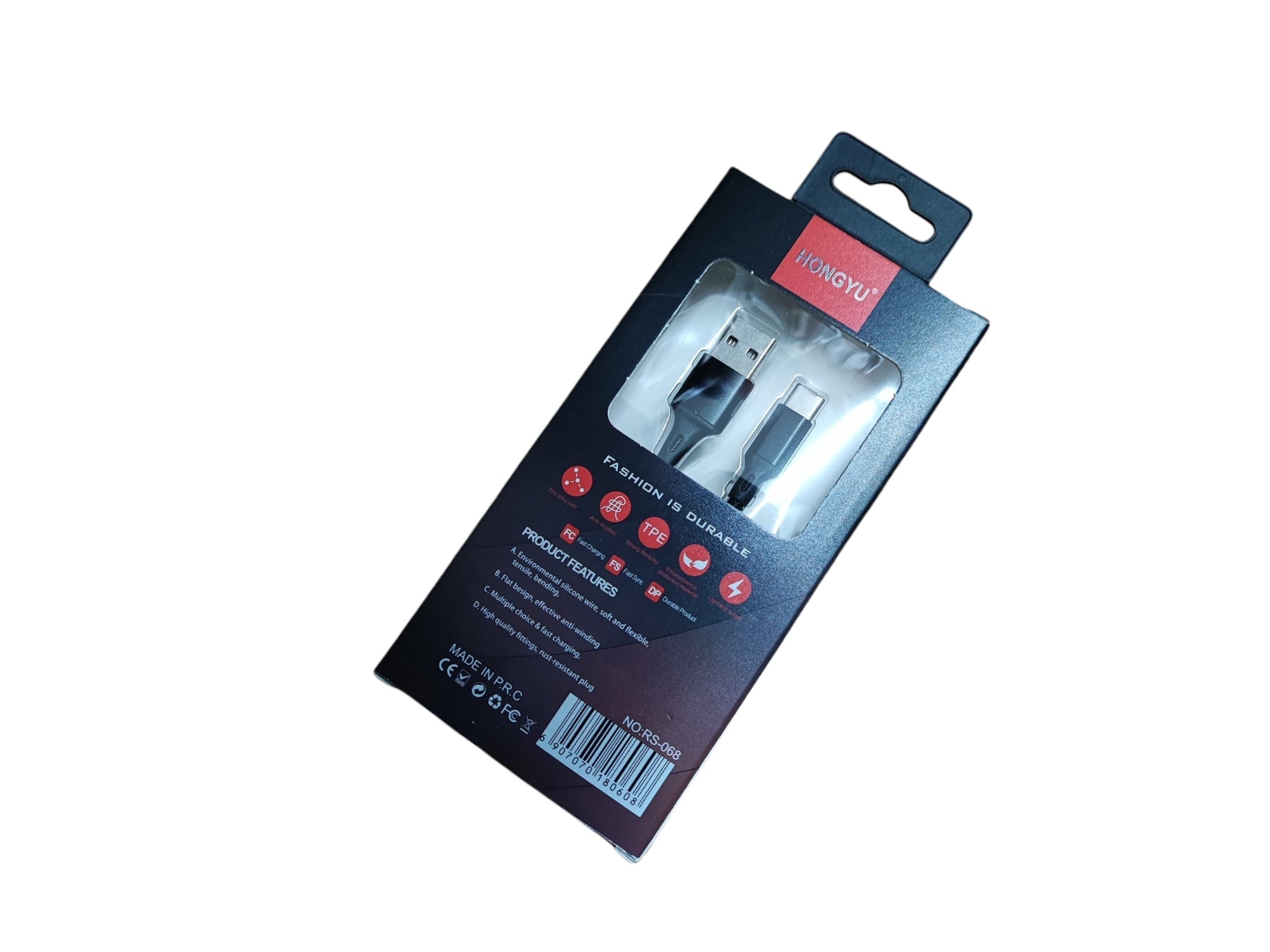 TYPE-C câble chargeur nylon (x12)