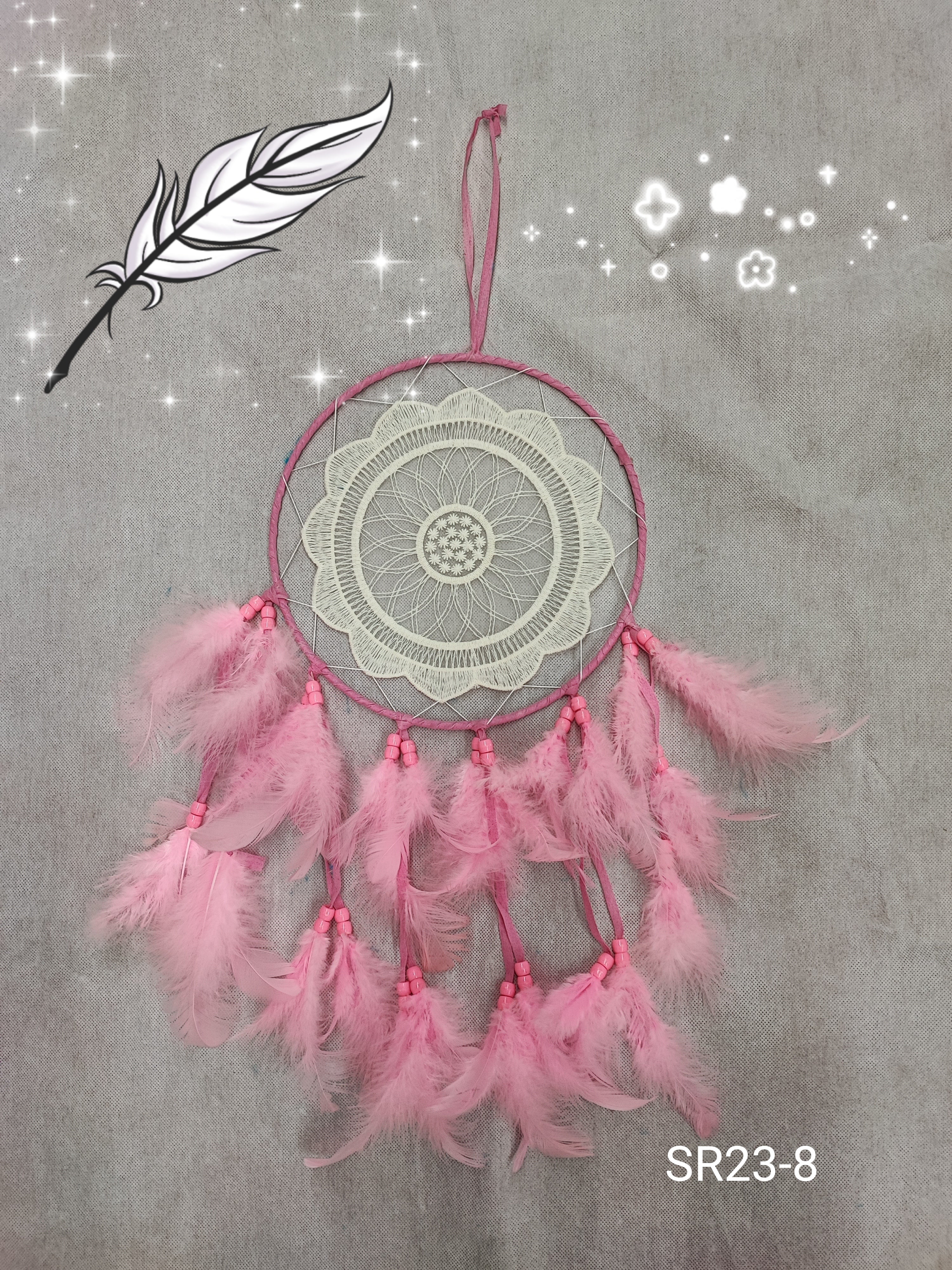 Déco Attrape-rêve chance (x3)