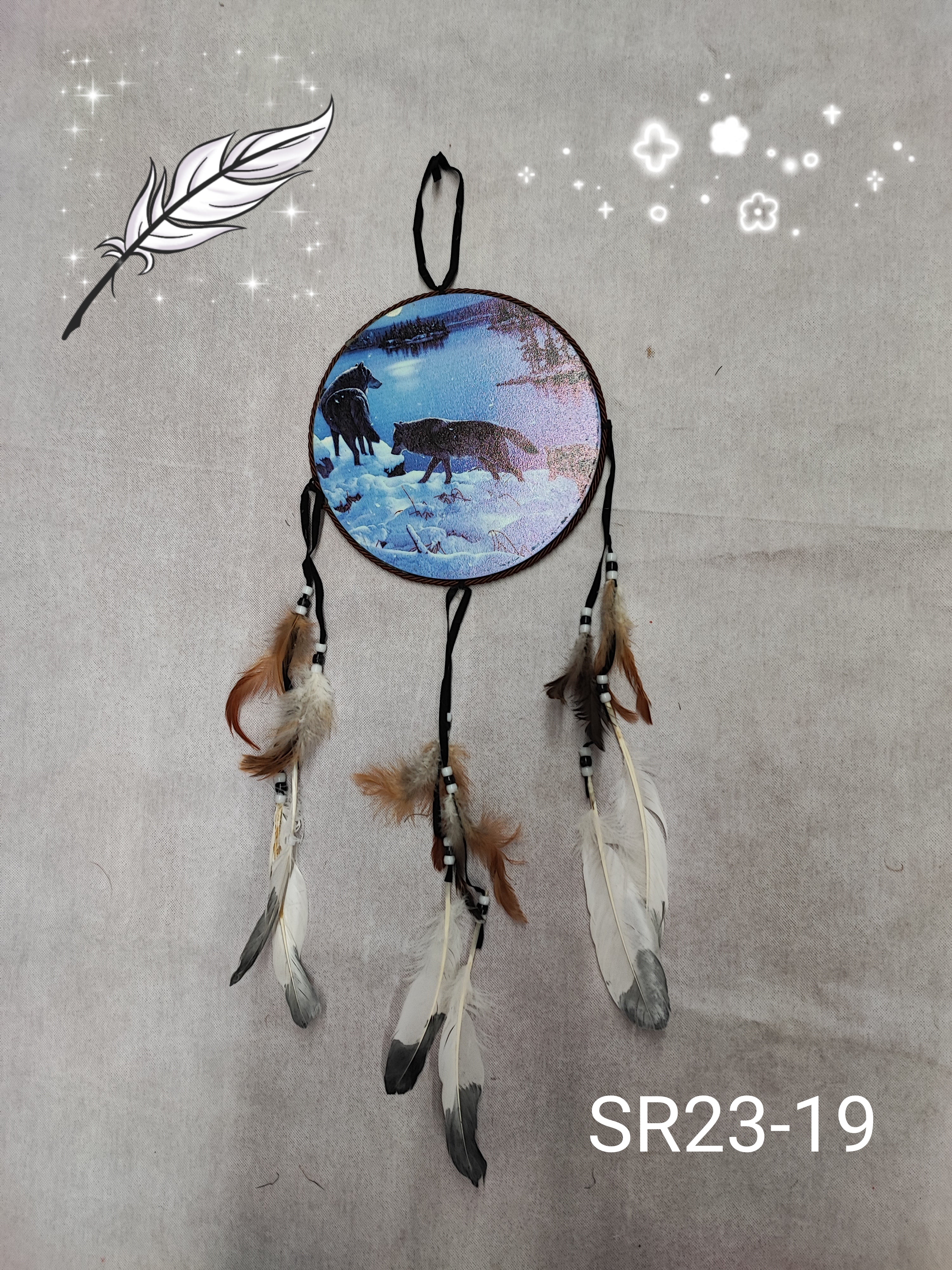 Déco Attrape-rêve audace (x3)