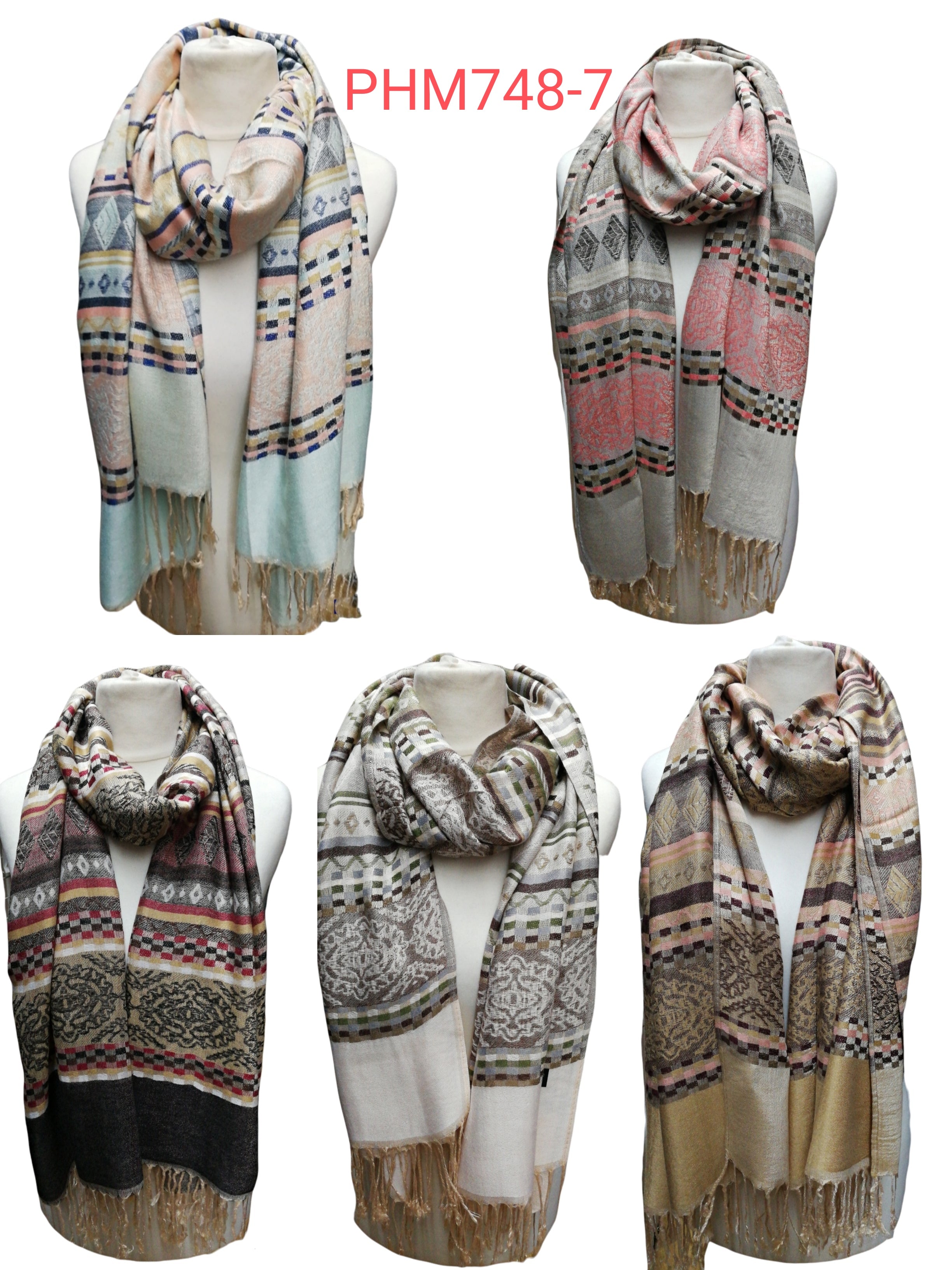 Châle Écharpe (x12)
