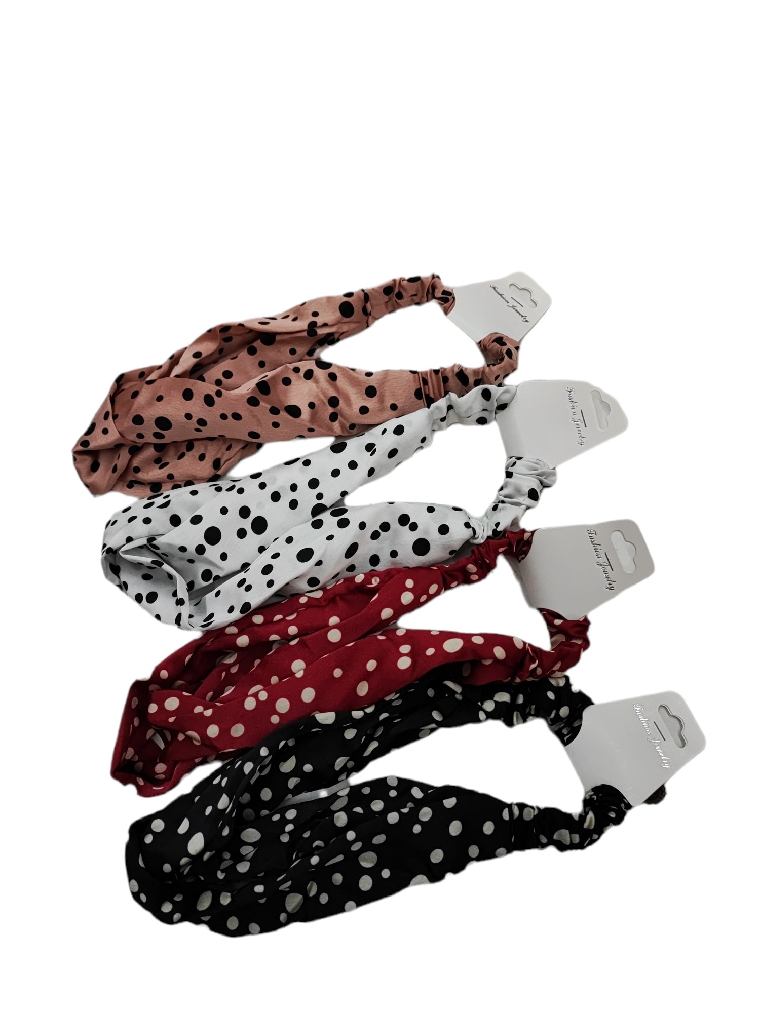 Bandeaux motif avec pois (x12) 0,75€/unité