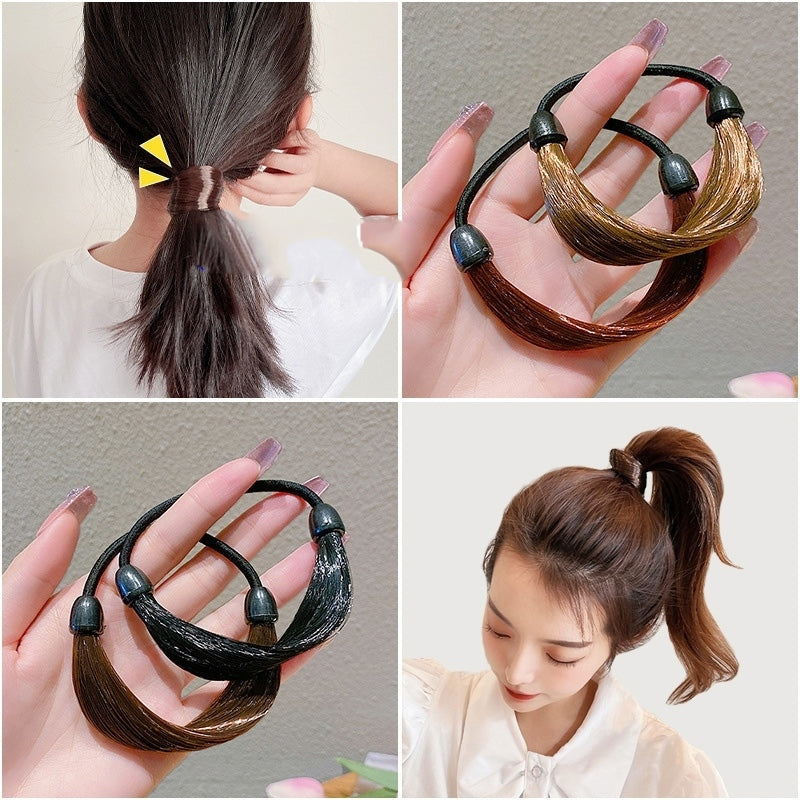 Élastiques cheveux mèches (x12)