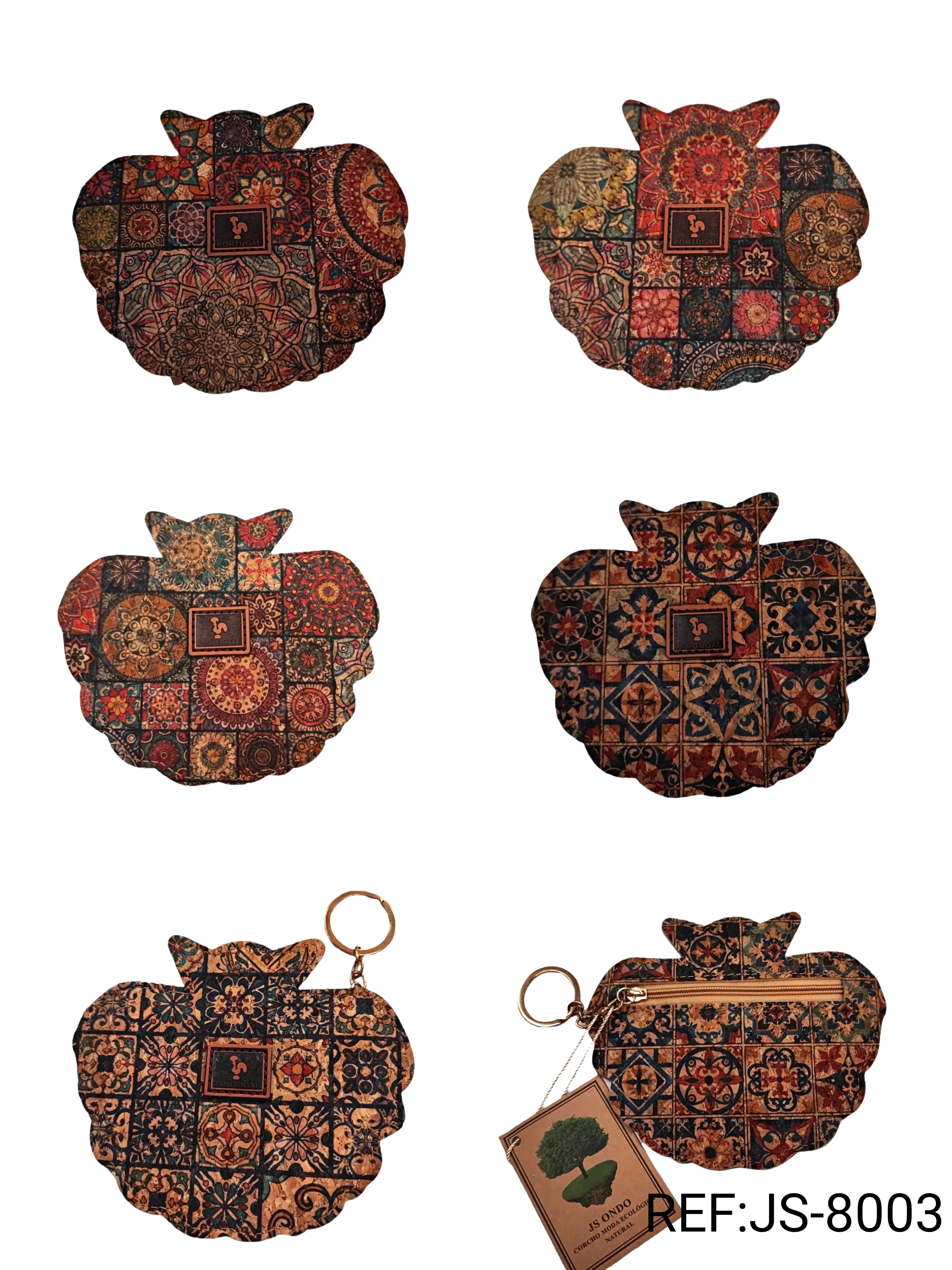 Porte-monnaie Liège bio écologique (x12)