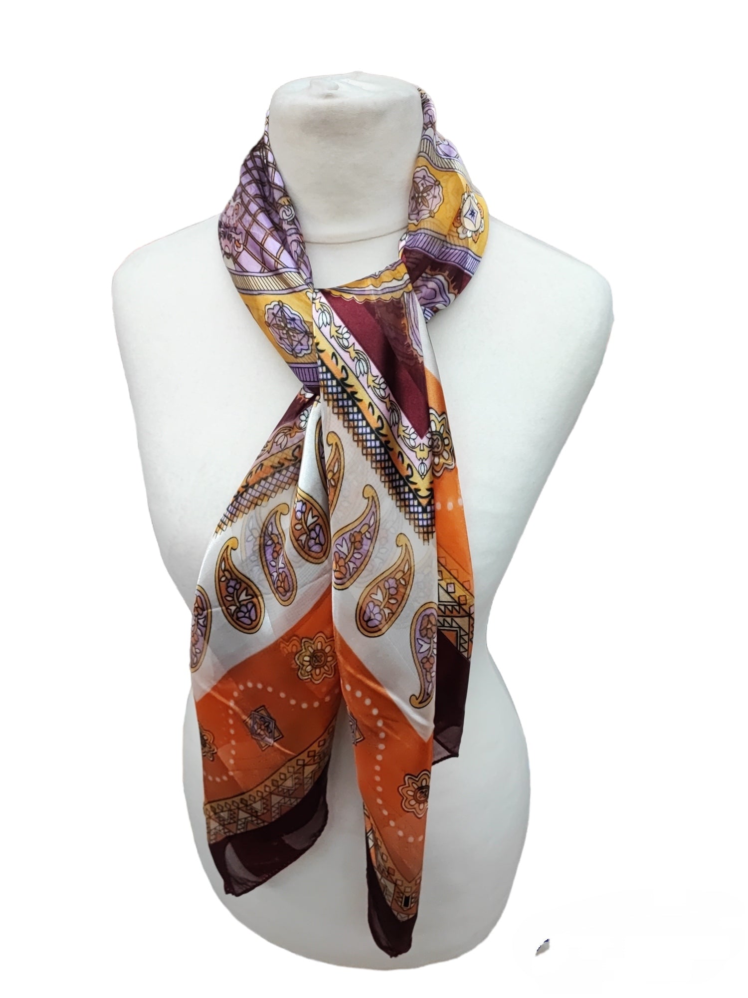 Foulard carré 90x90 (x10) CZD46301#1