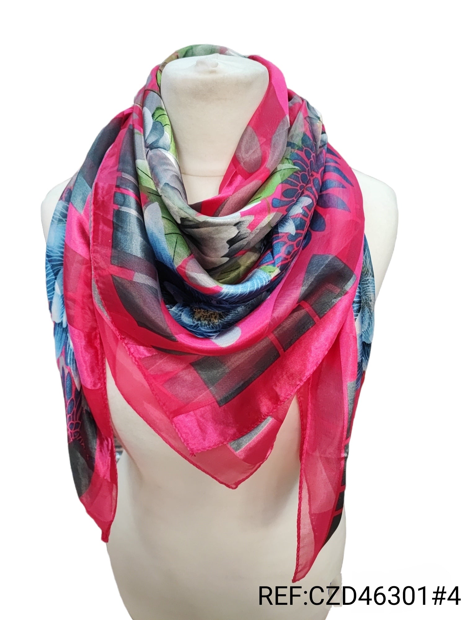 Foulard carré 90x90 (x10) CZD46301#4