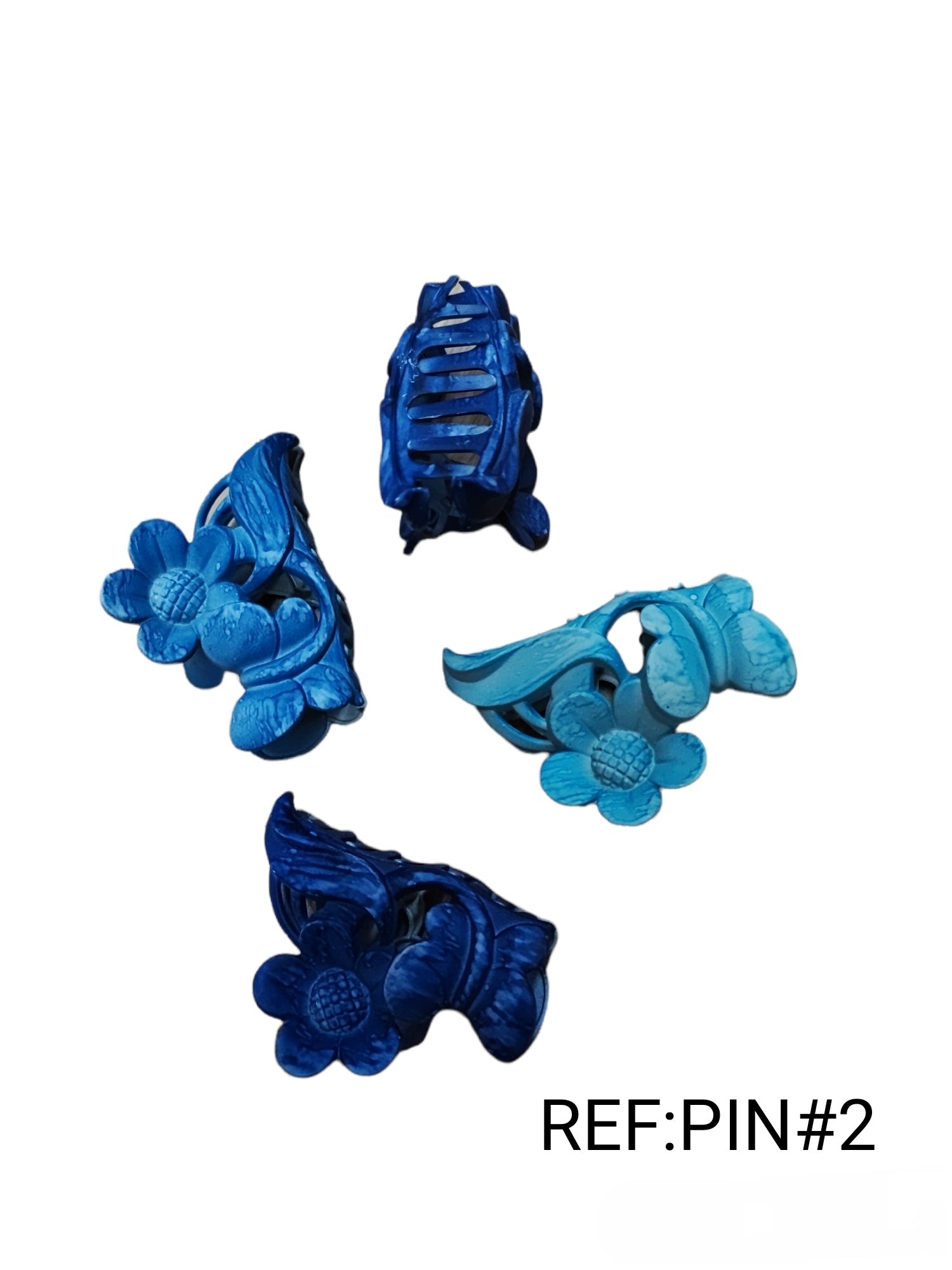 Pinces crabes cheveux #2 (x12)