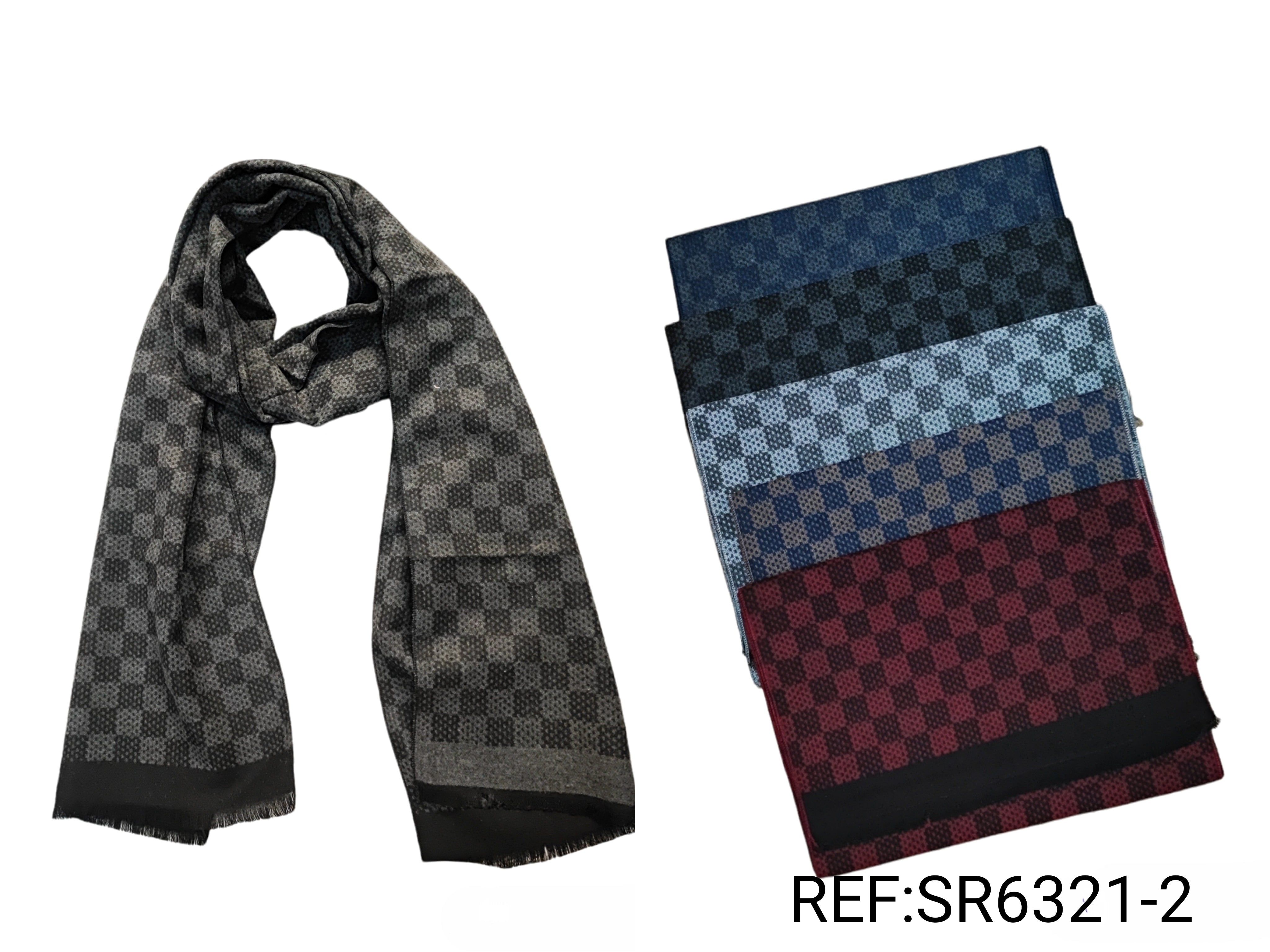 Châle Écharpe à motifs HOMME (x12)#2