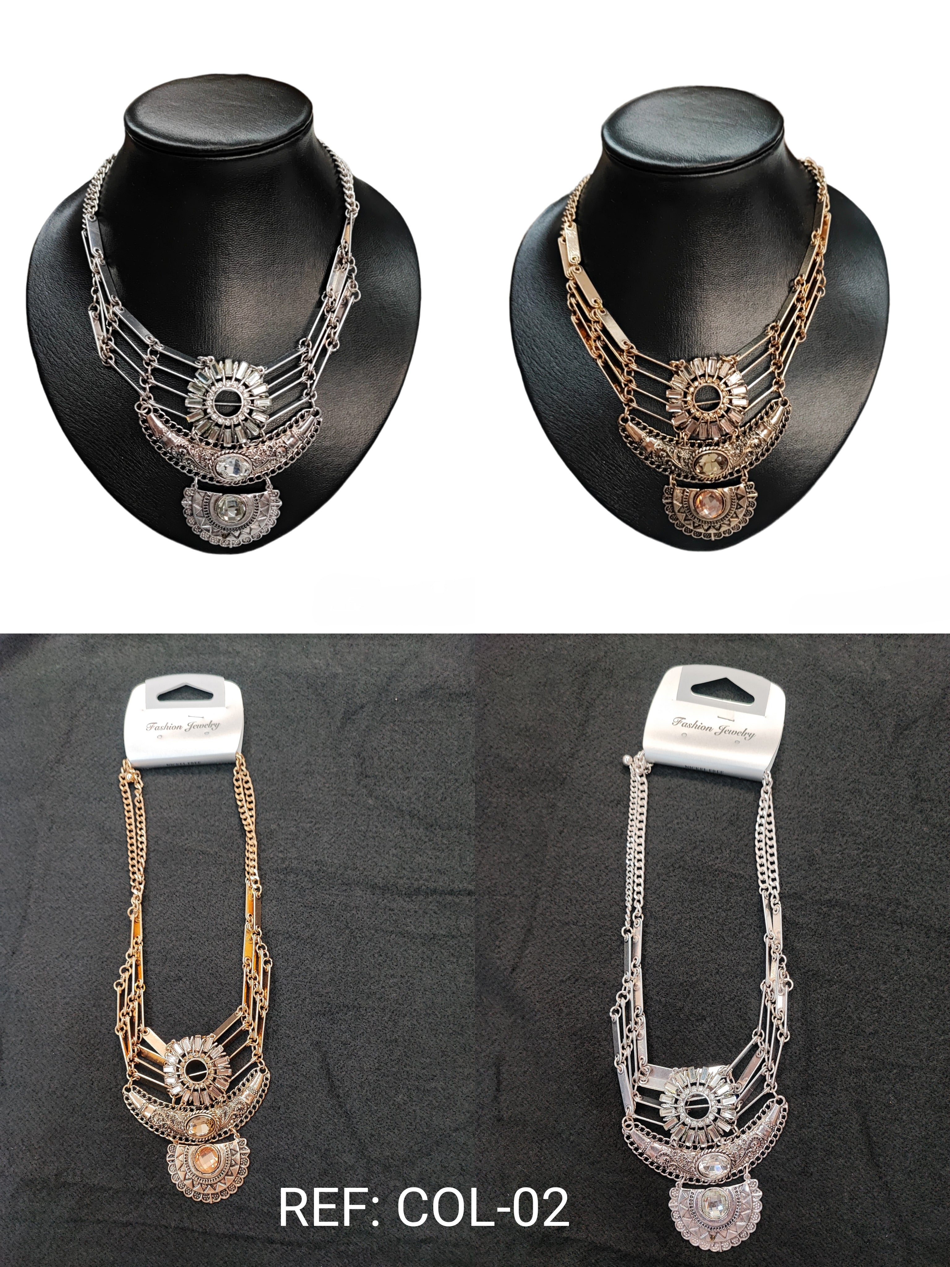 Collier fantaisie (x3)