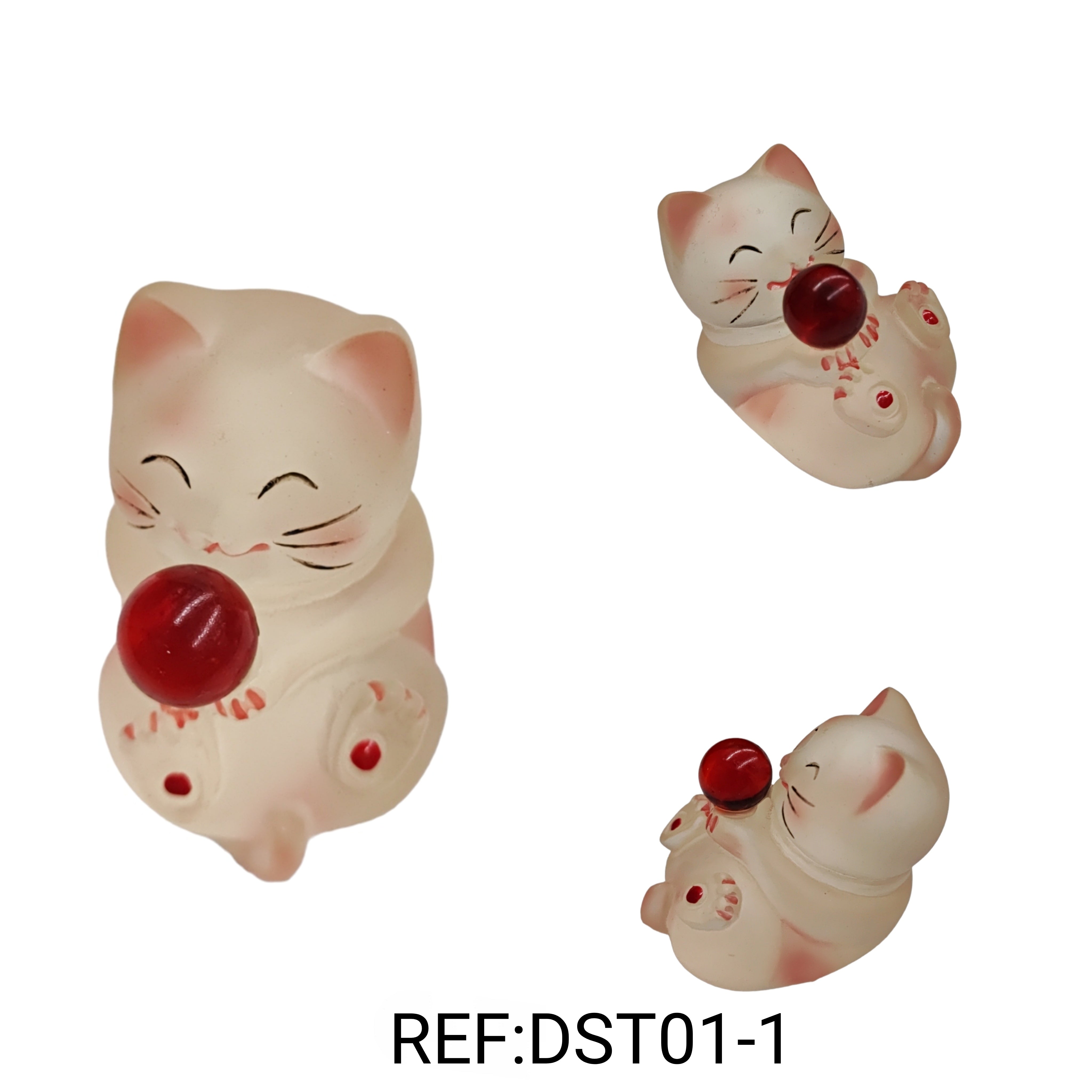 Sculpture Figurine Chat (x12)