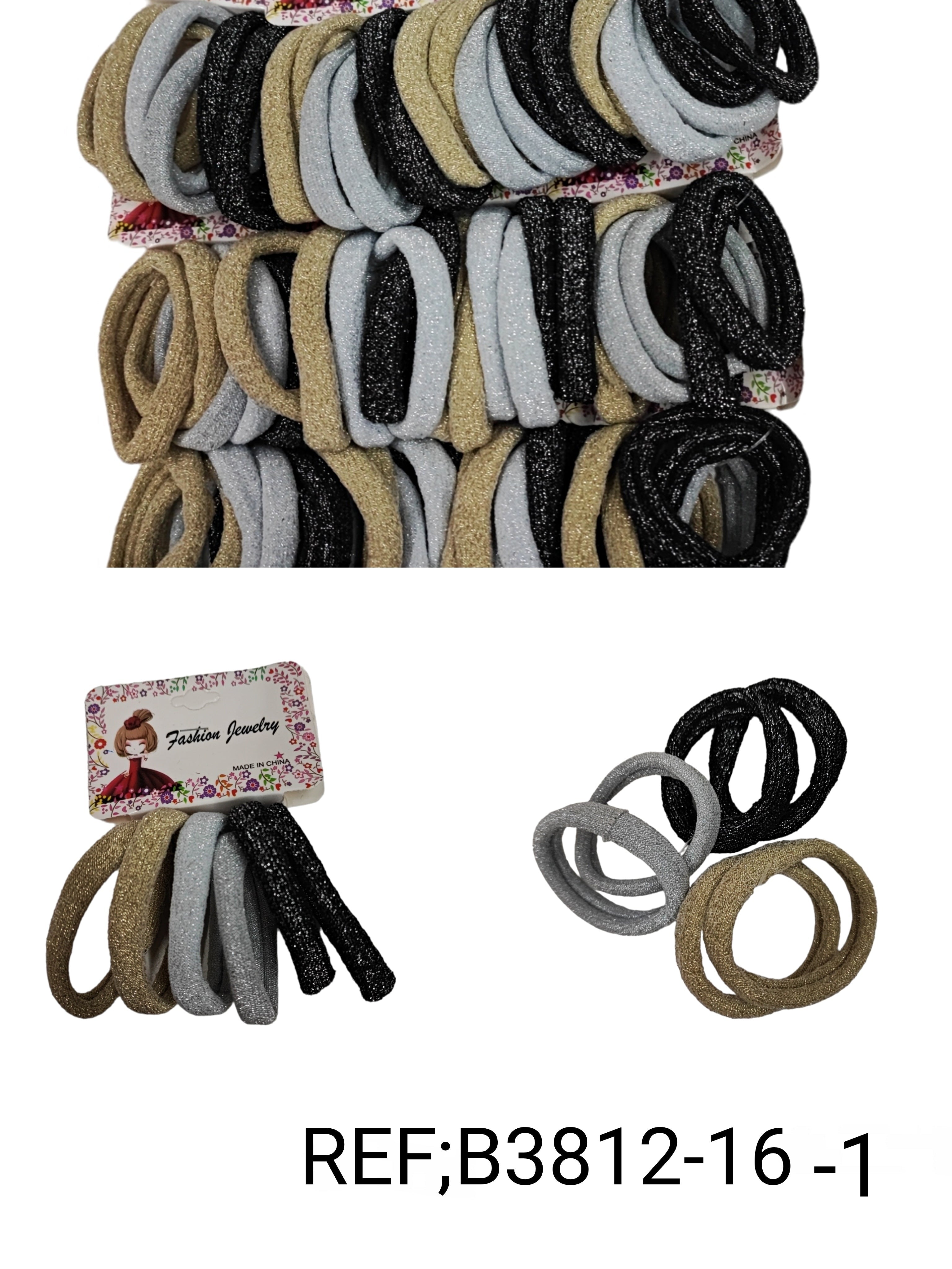 Paquet de 6 Élastiques  (2x12)