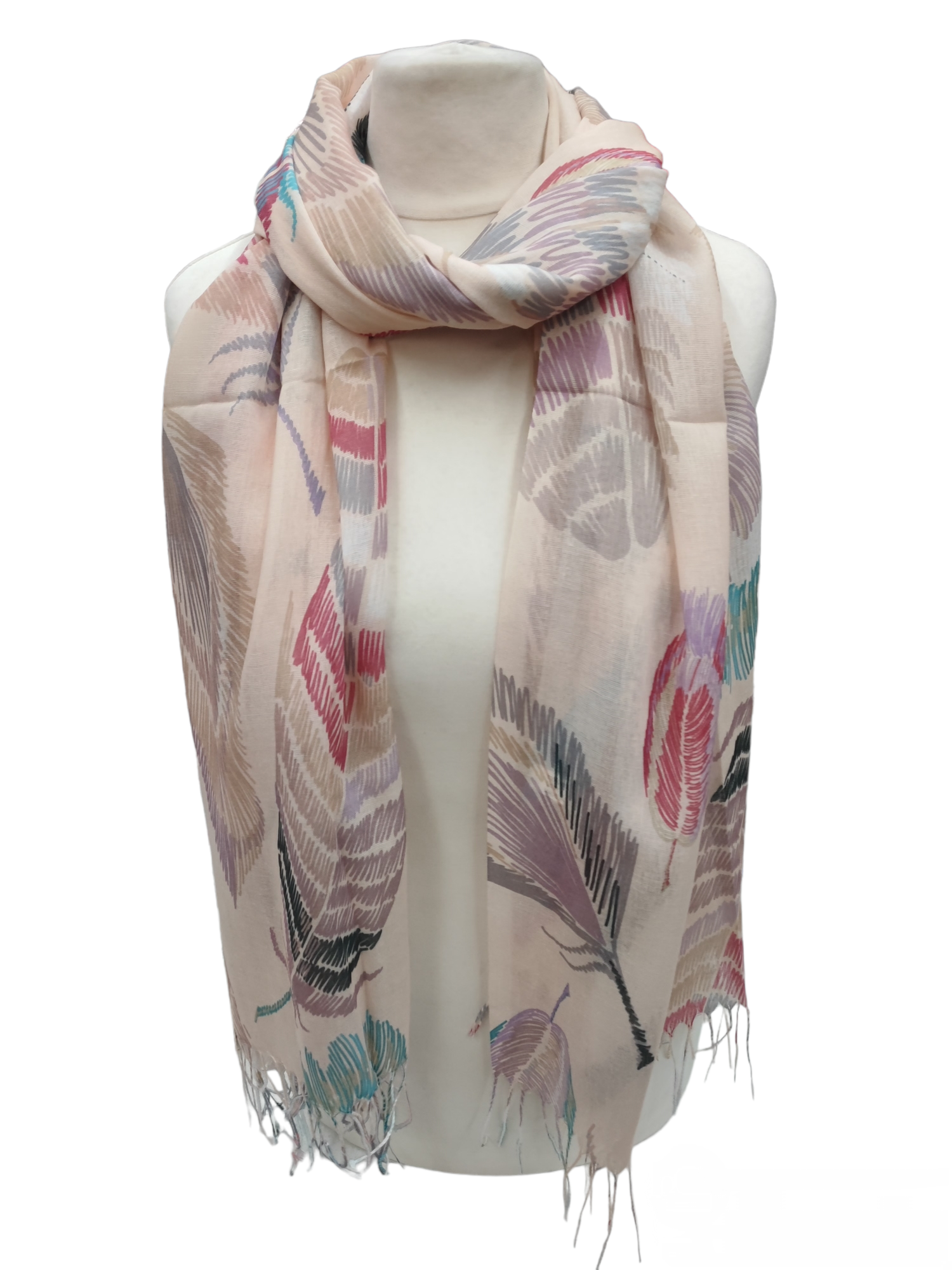 Foulard motif la plume (x6)#14