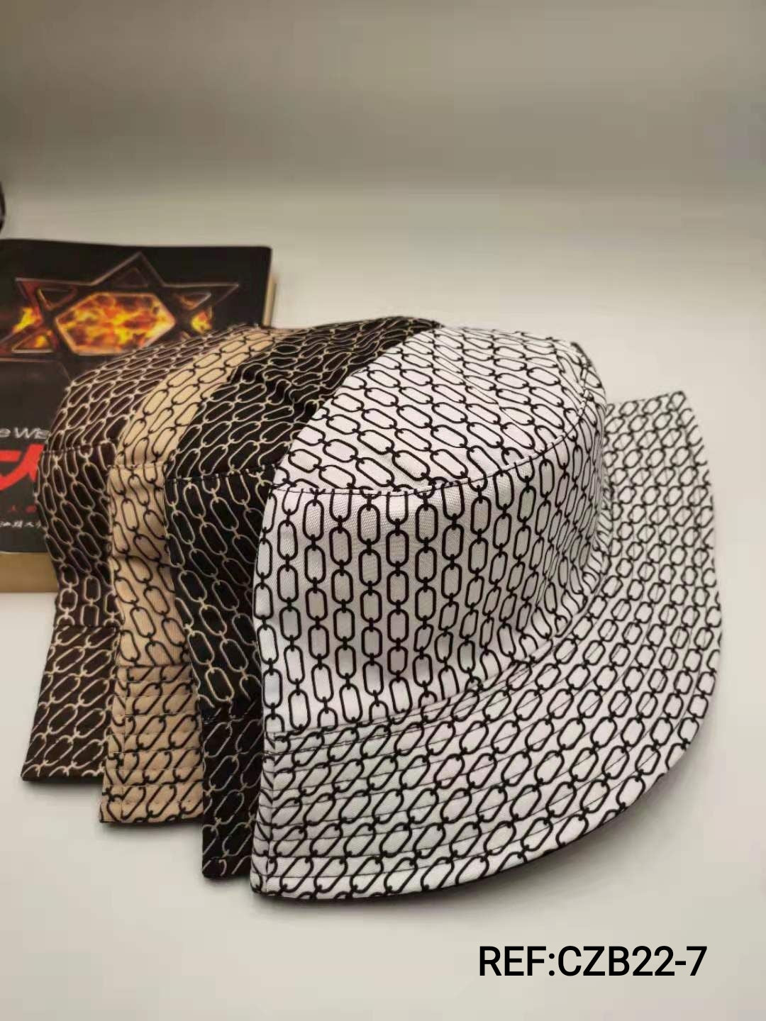 Chapeaux bob réversible (x12)