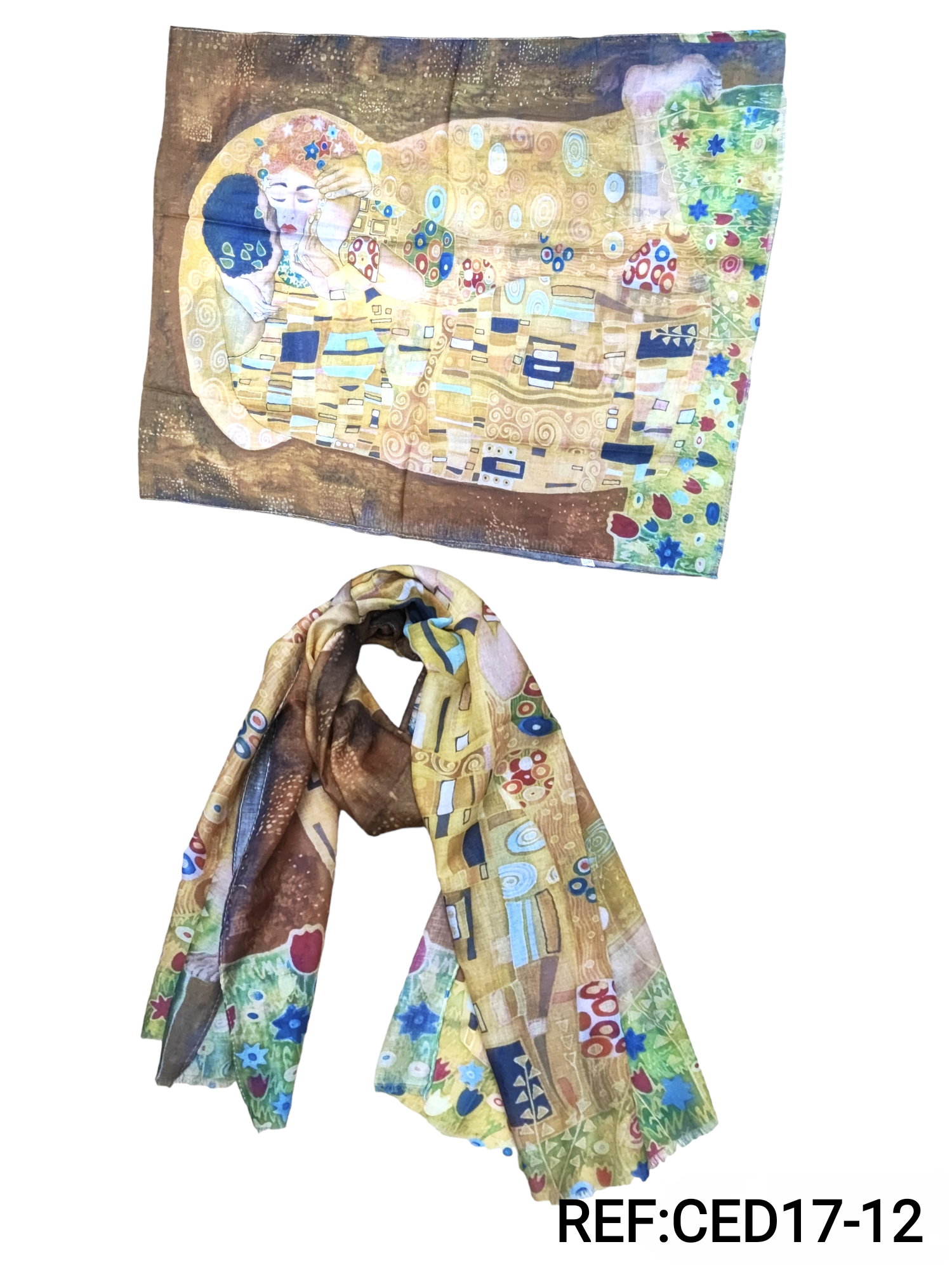 Foulard étole tableau (x3)