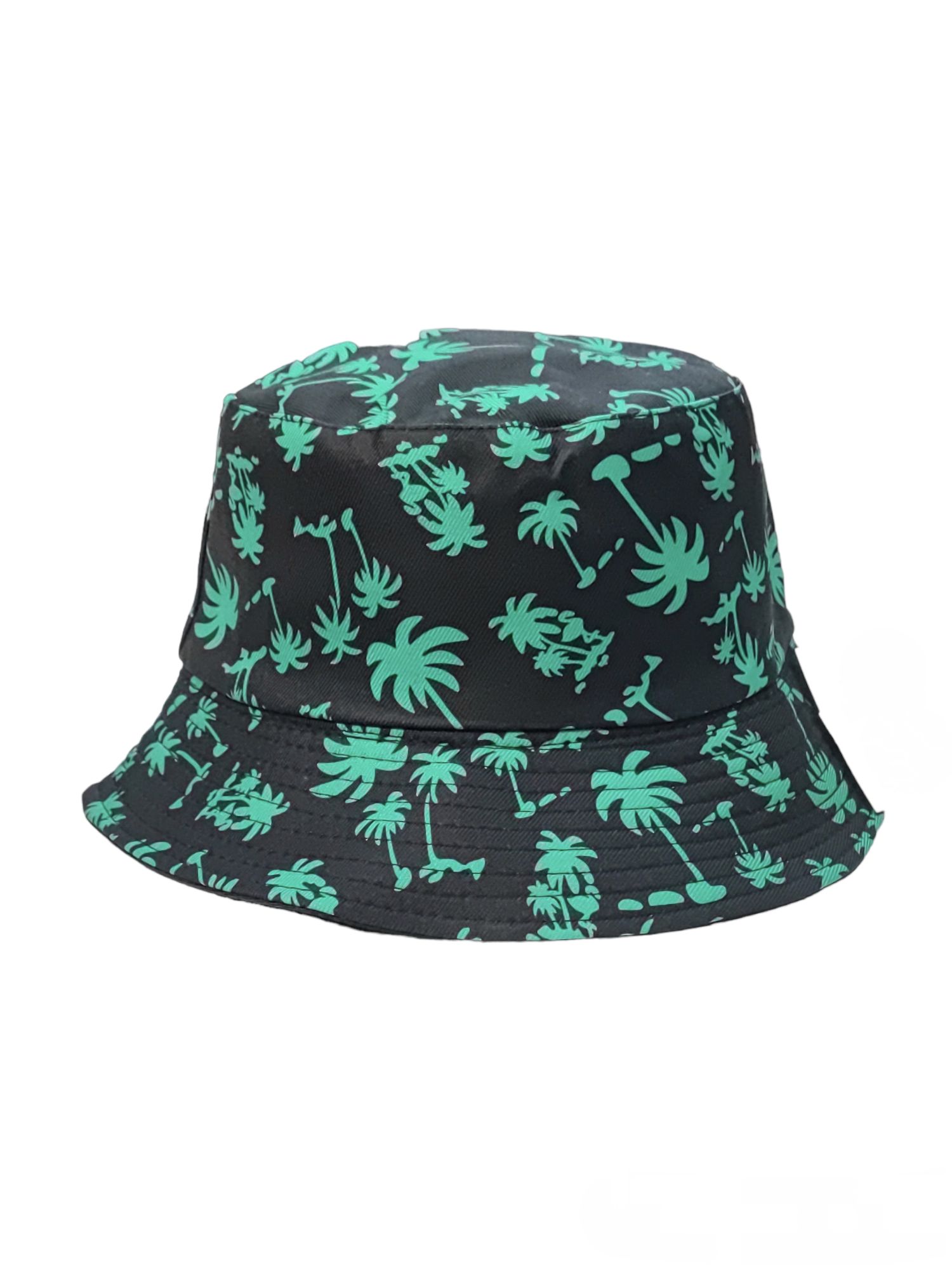 Chapeaux bob réversible motif cocotier (x12)
