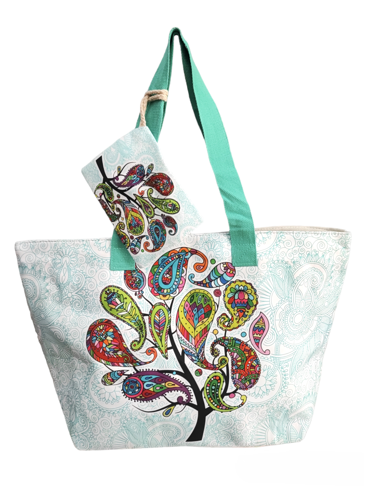 Sac été plage Motif Paisley (x6)