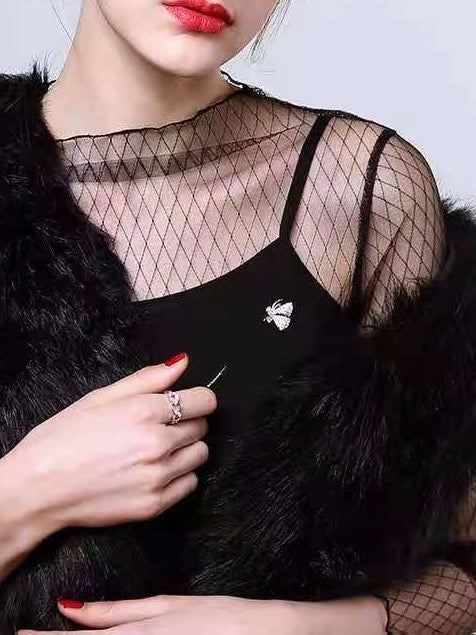 Broche épinglette papillon (x6)