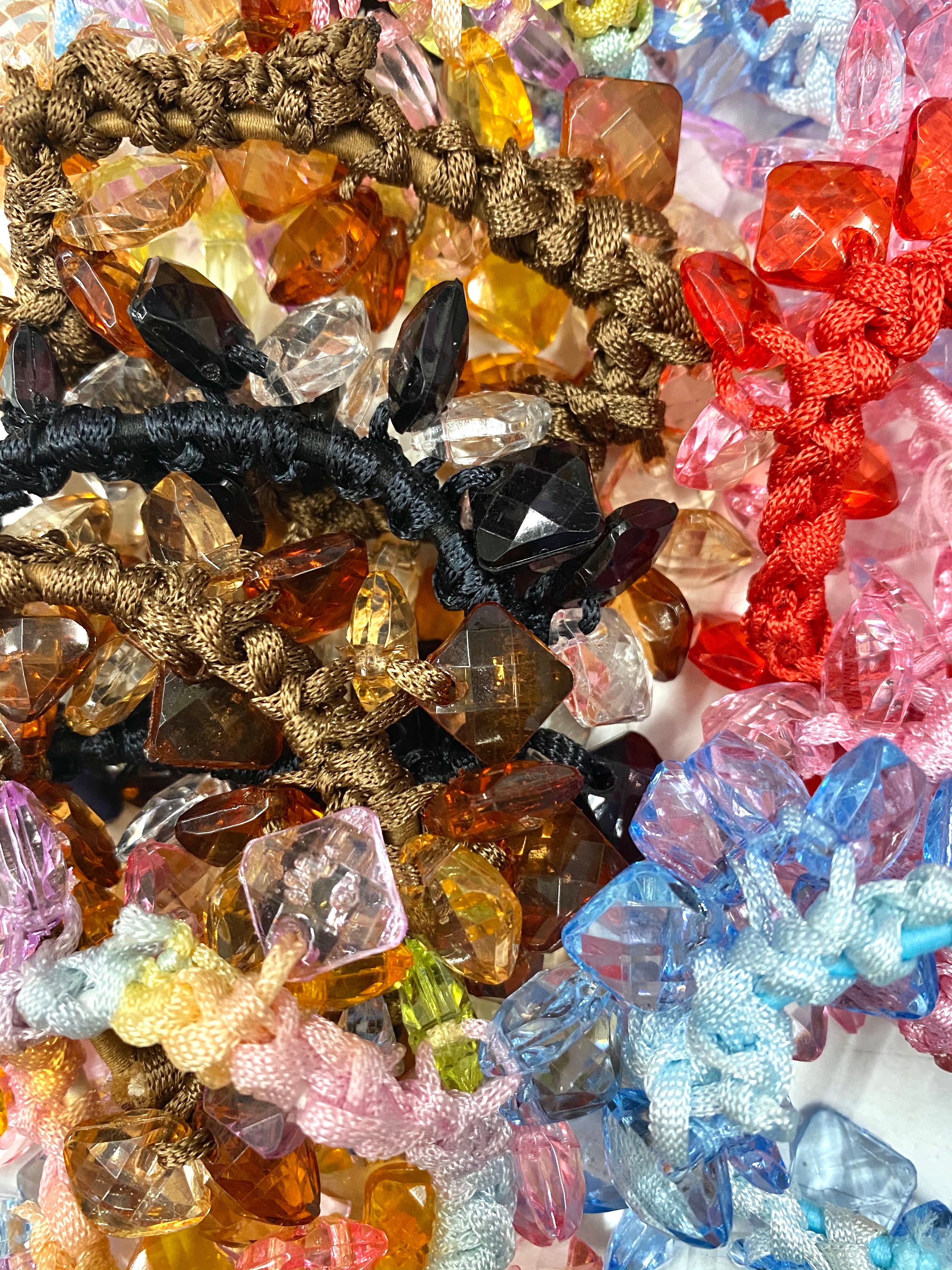 Chouchou élastique cube (x12)