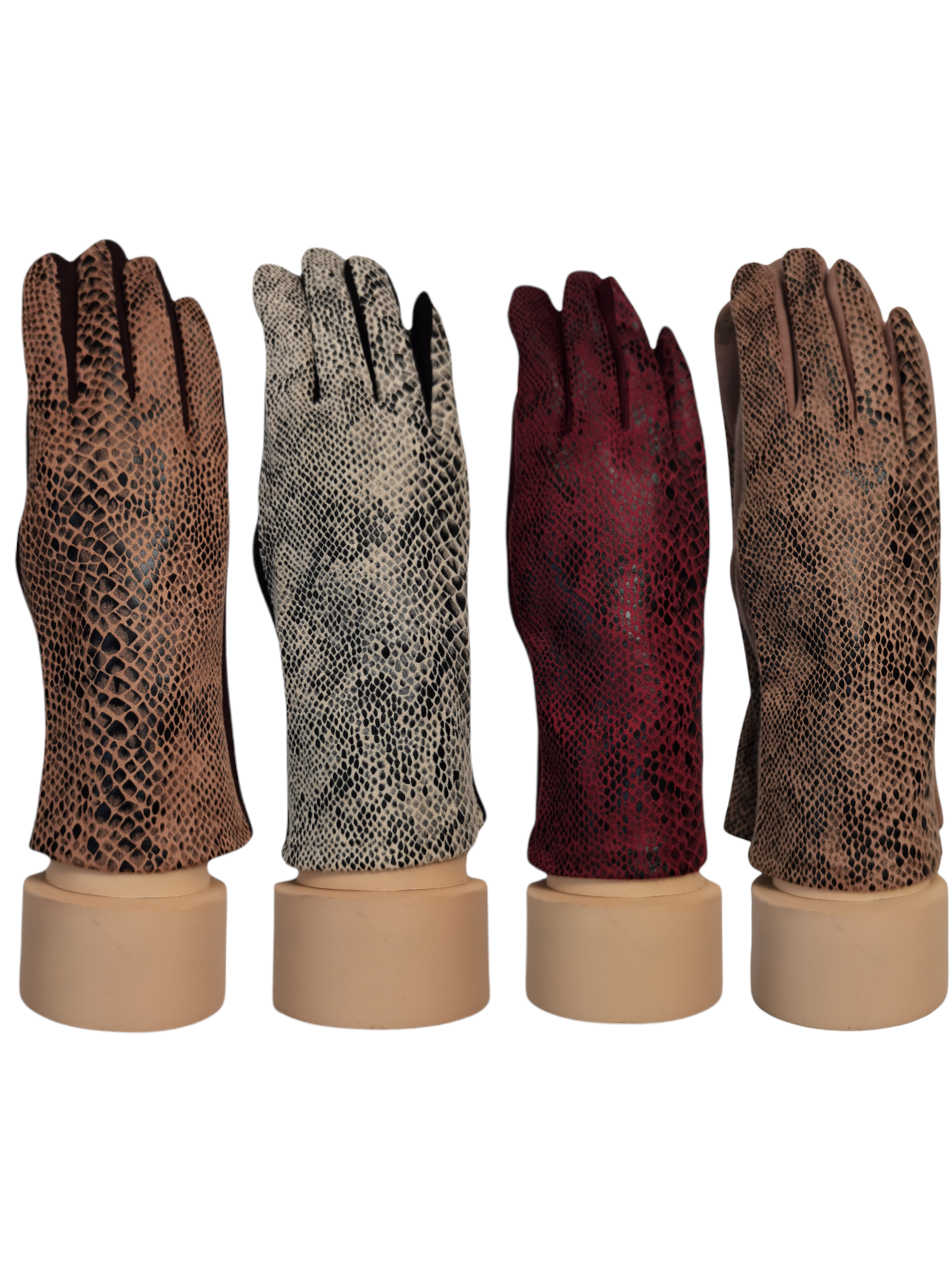 Gants tactiles Motif peau de serpent Motif peau de serpent(x12)