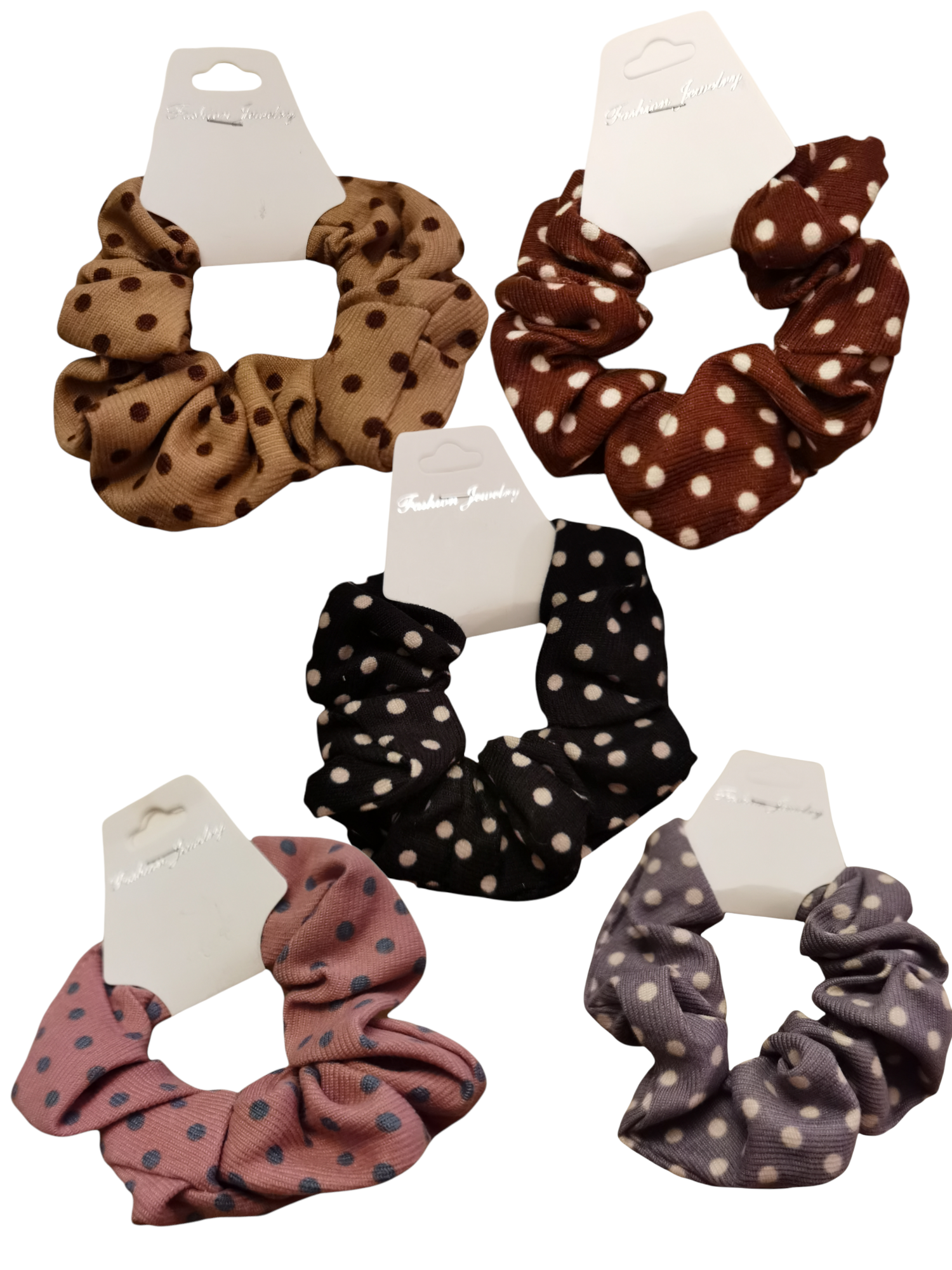 Chouchou  Scrunchie élastique froufrou     (x12)
