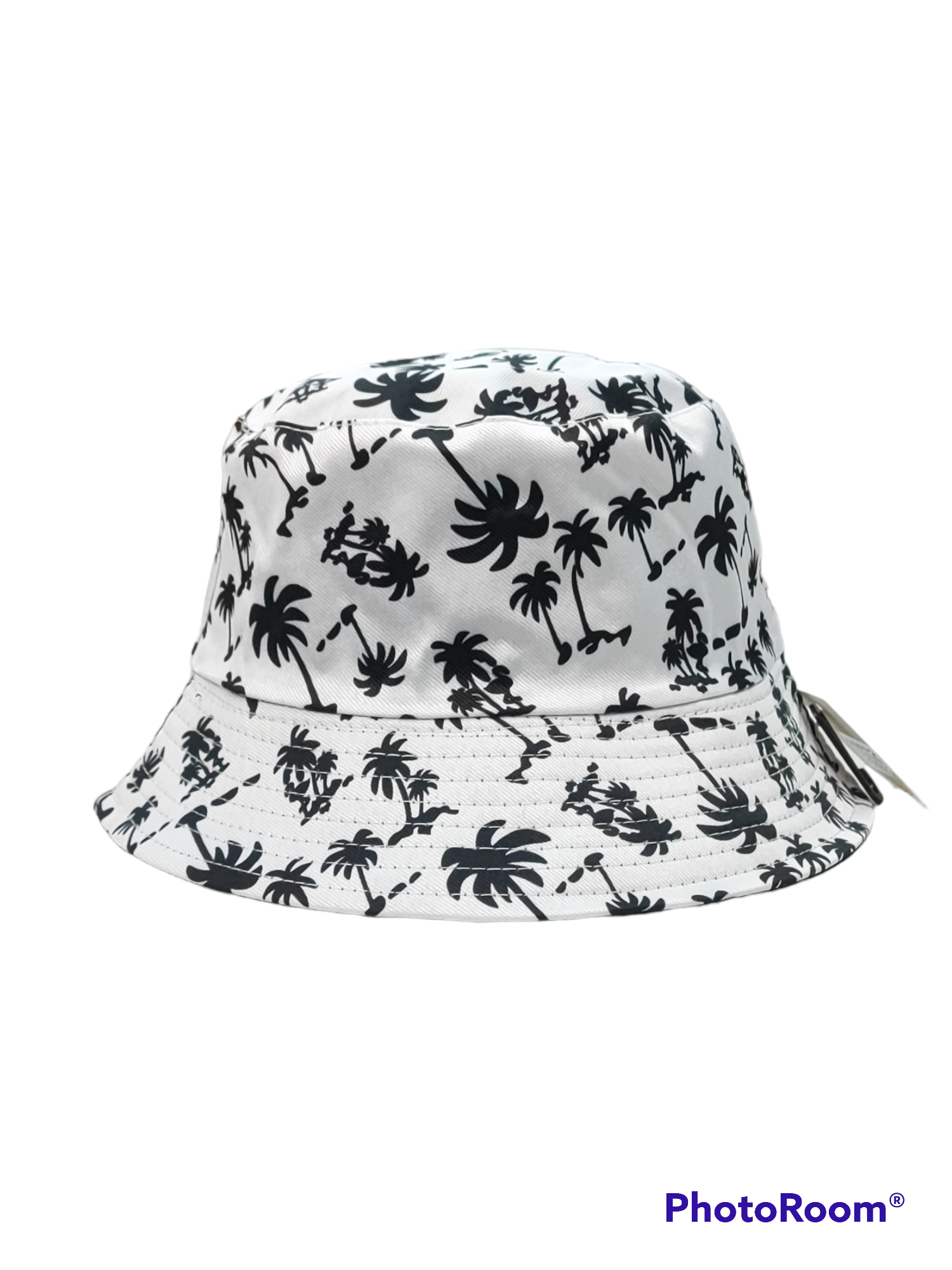 Chapeaux bob réversible motif cocotier (x12)