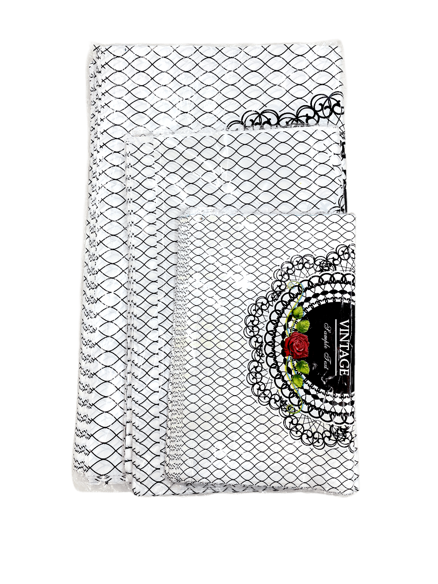 Sacs plastiques motif 3 tailles au choix (x50) | Grossiste-pro