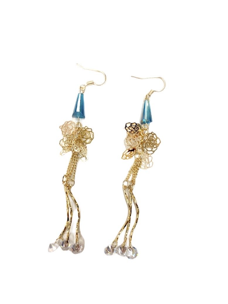 LOT DE 12 - Boucles d'oreilles strass 2,00€/paire | Grossiste-pro