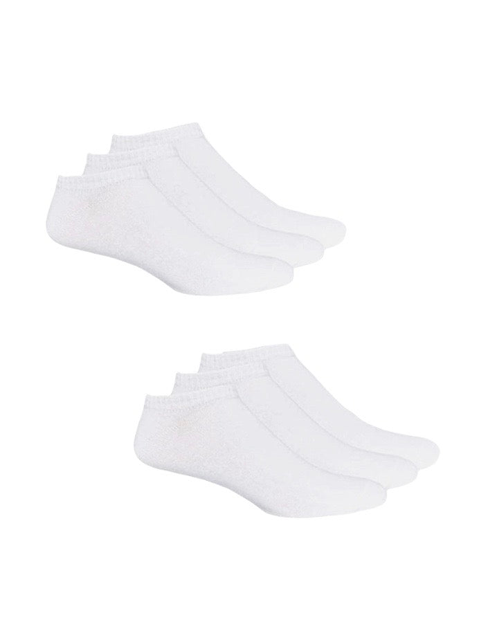 FEMME Chaussettes blanches courtes en coton (x24)