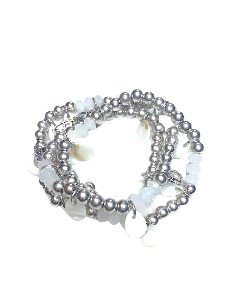 Bracelet fantaisie triple tour #2028-35